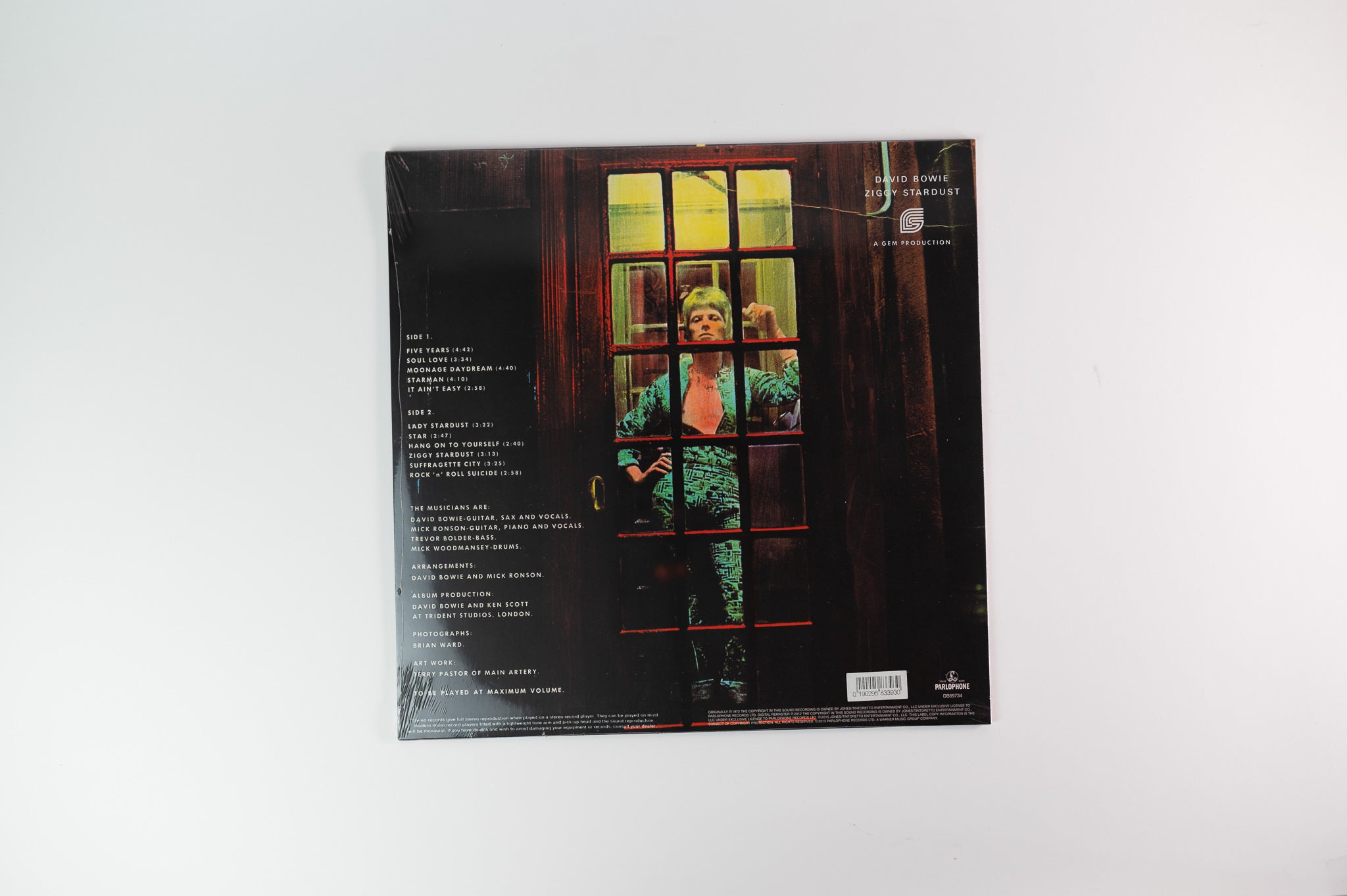 David Bowie - The Rise And Fall Of Ziggy Stardust And The Spiders From Mars on Parlophone Limited Gold Vinyl 45th Anniversary Reissue Sealed