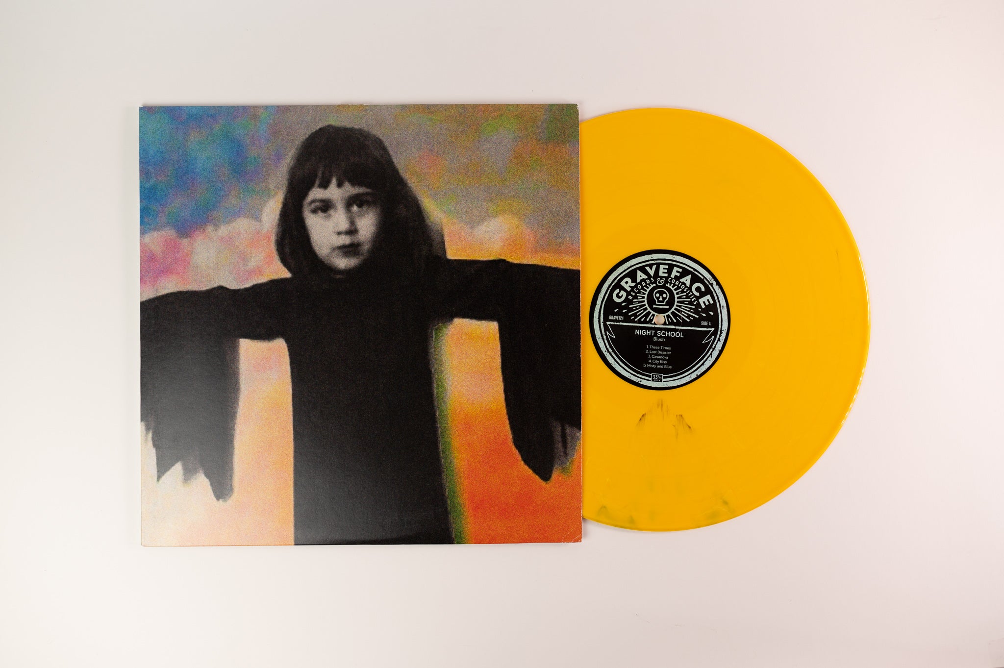 Night School - Blush on Graveface - Yellow Vinyl