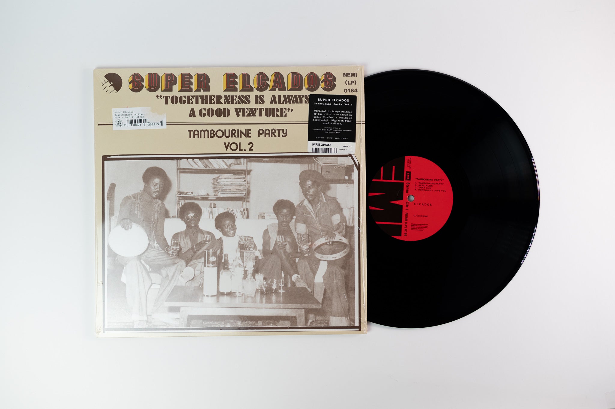Super Elcados - Togetherness Is Always A Good Venture - Tambourine Party Vol. 2 on Mr. Bongo