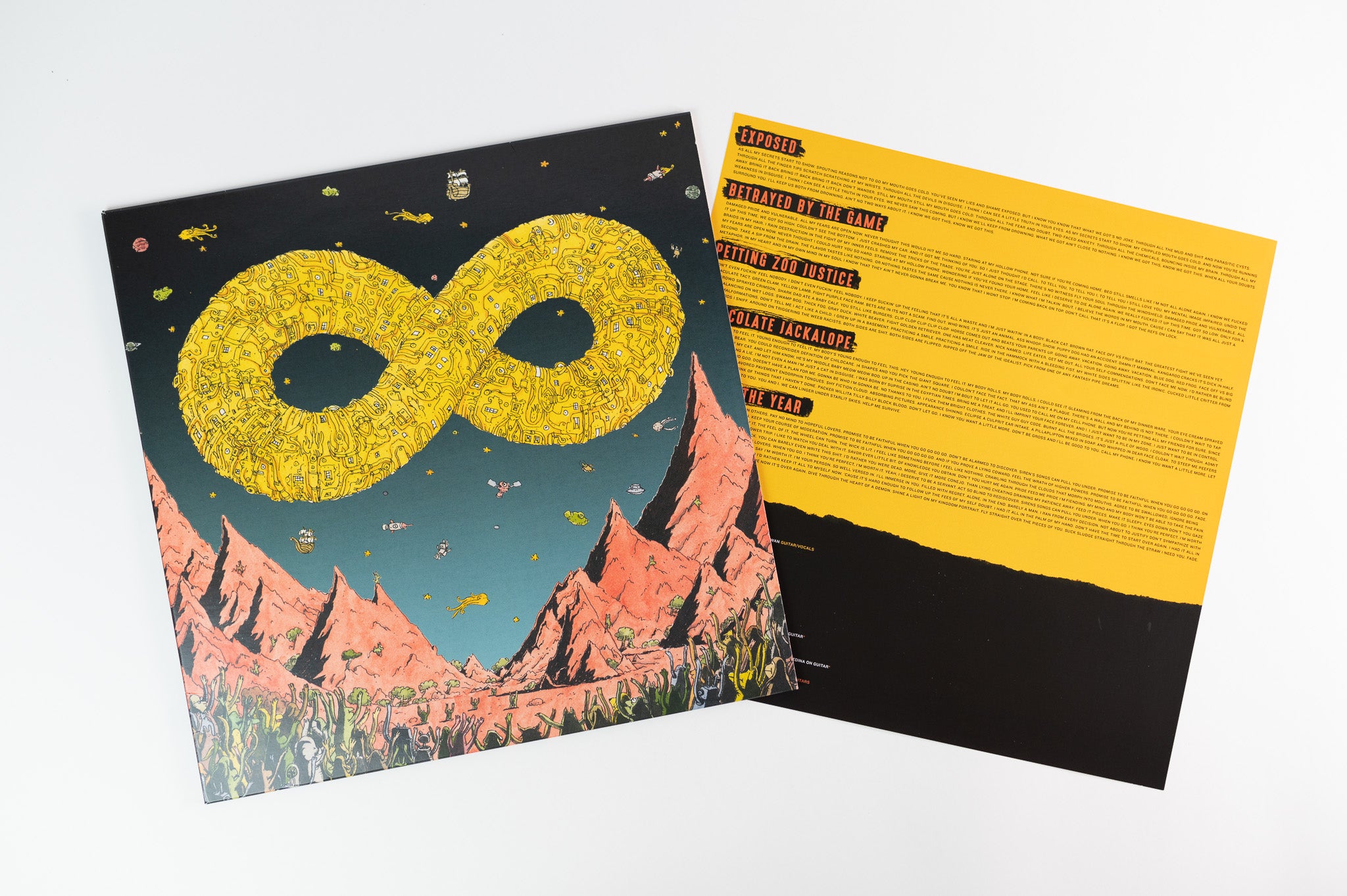 Dance Gavin Dance - Mothership on Rise Limited Yellow Vinyl