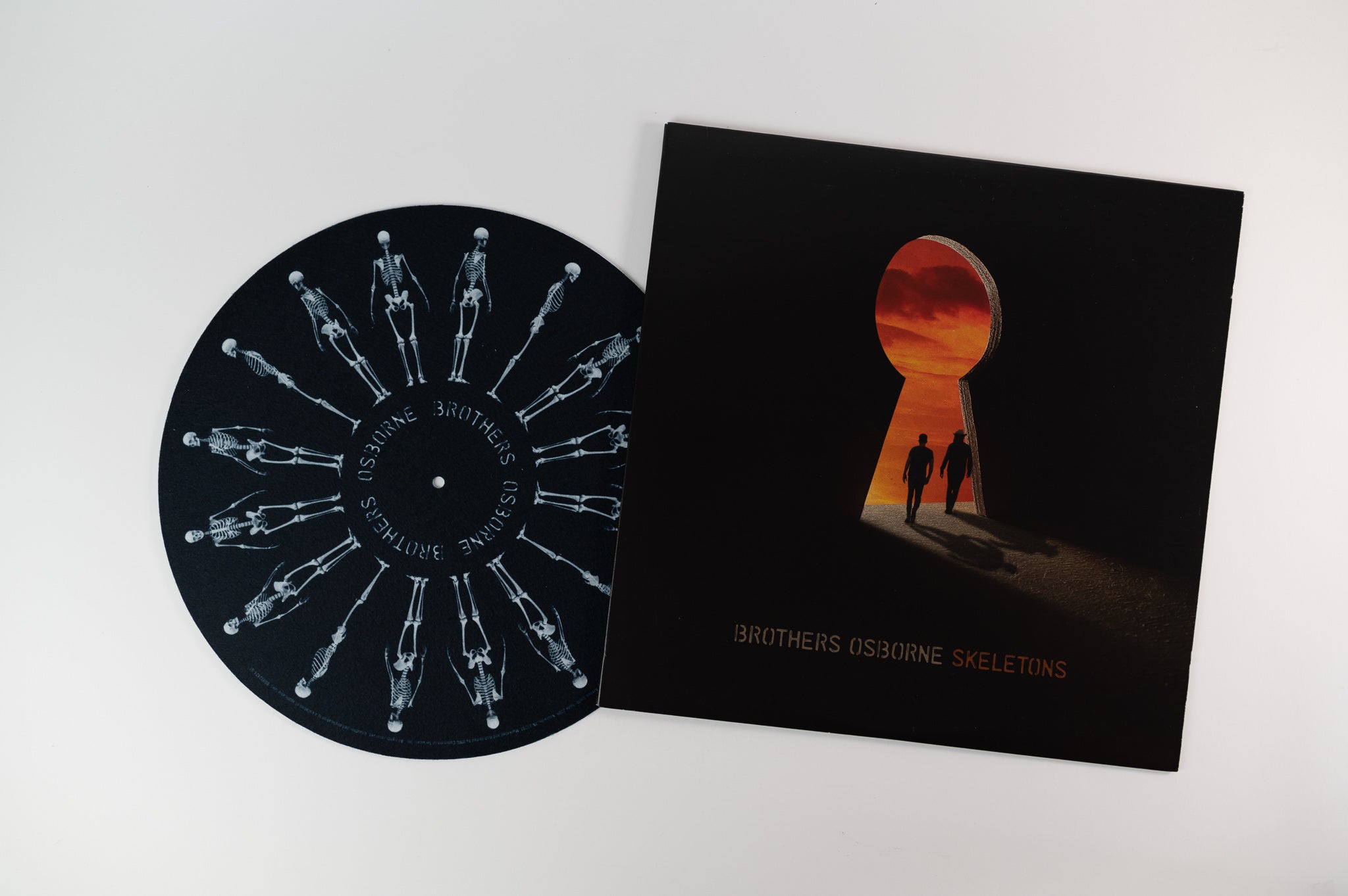 Brothers Osborne - Skeletons on EMI Nashville Indie Exclusive White Vinyl With Slipmat