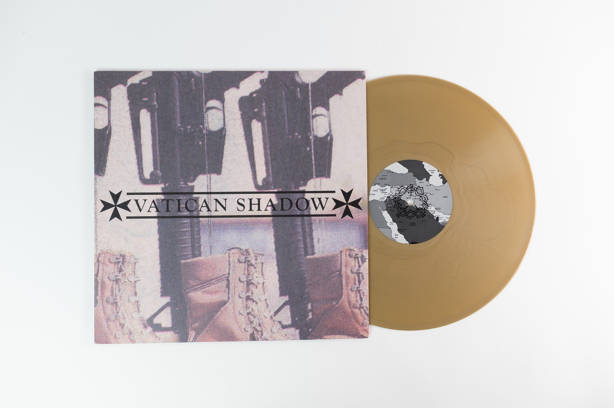 Vatican Shadow - Kneel Before Religious Icons on Hospital Ltd Gold Vinyl Reissue