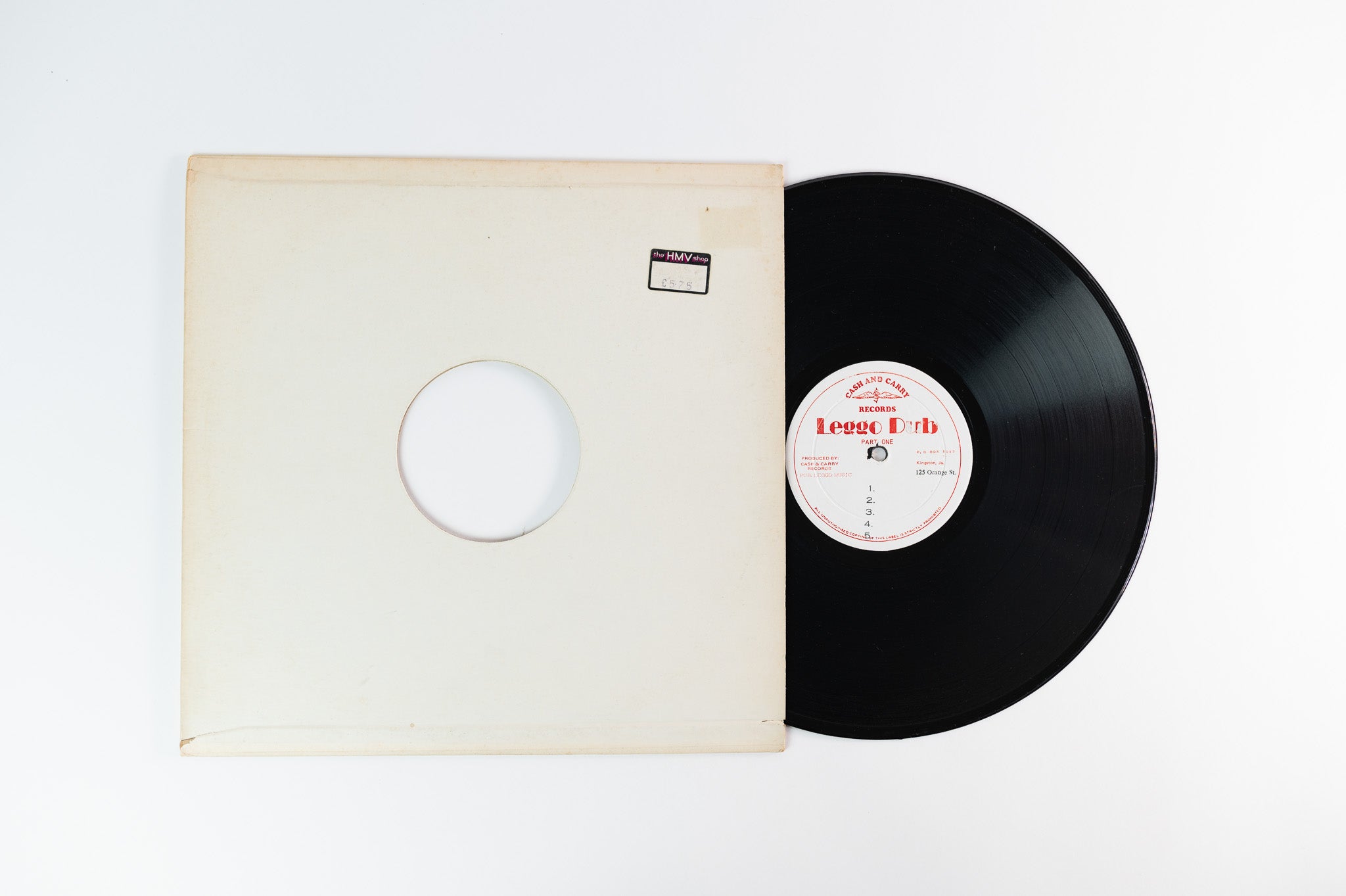 Ossie All Stars - Leggo Dub Part One on Cash and Carry Jamaican Press