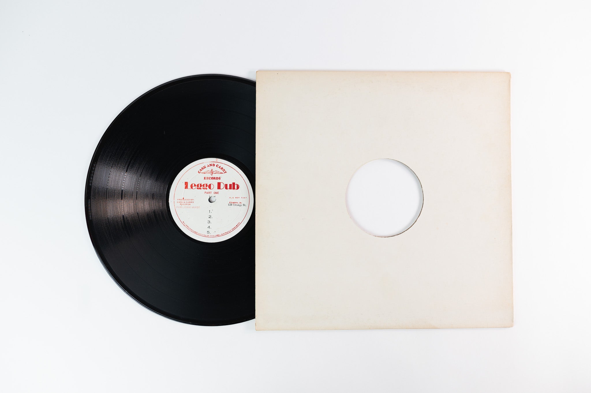 Ossie All Stars - Leggo Dub Part One on Cash and Carry Jamaican Press