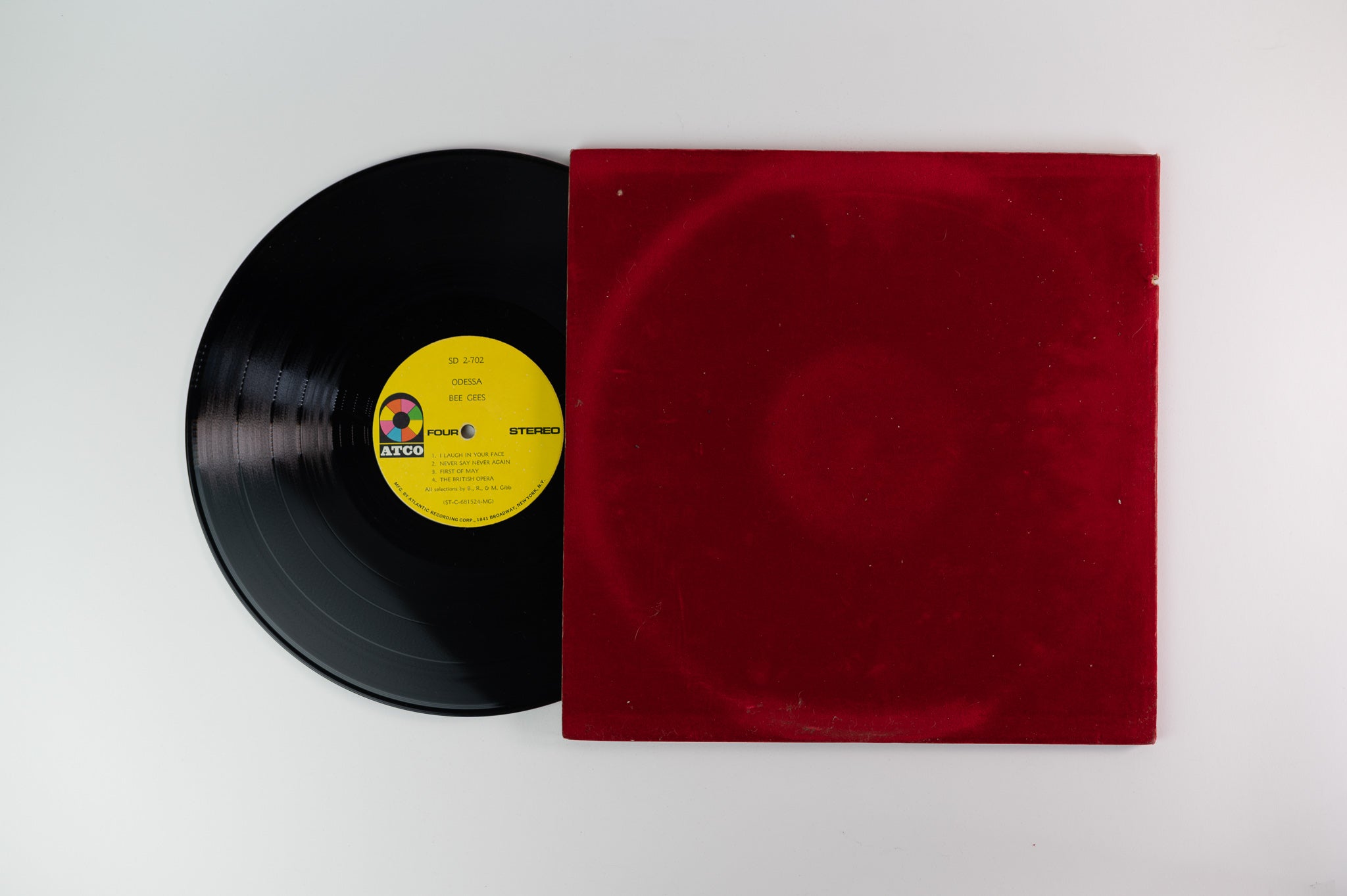 Bee Gees - Odessa on Atco Felt Cover First Press