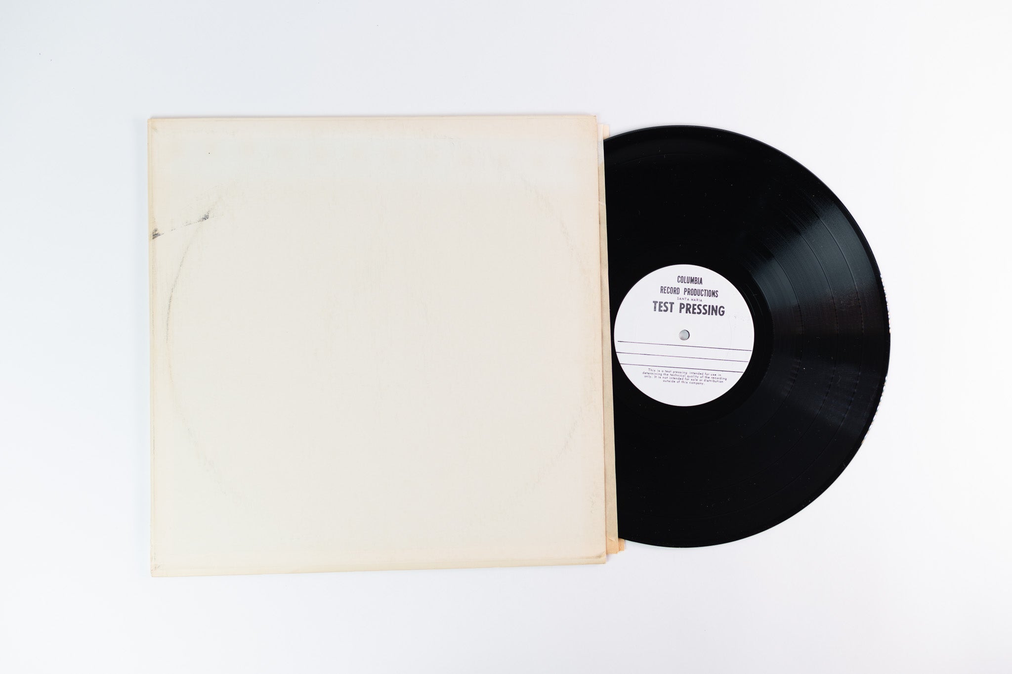 Ed Townsend - Now on Curtom Test Pressing