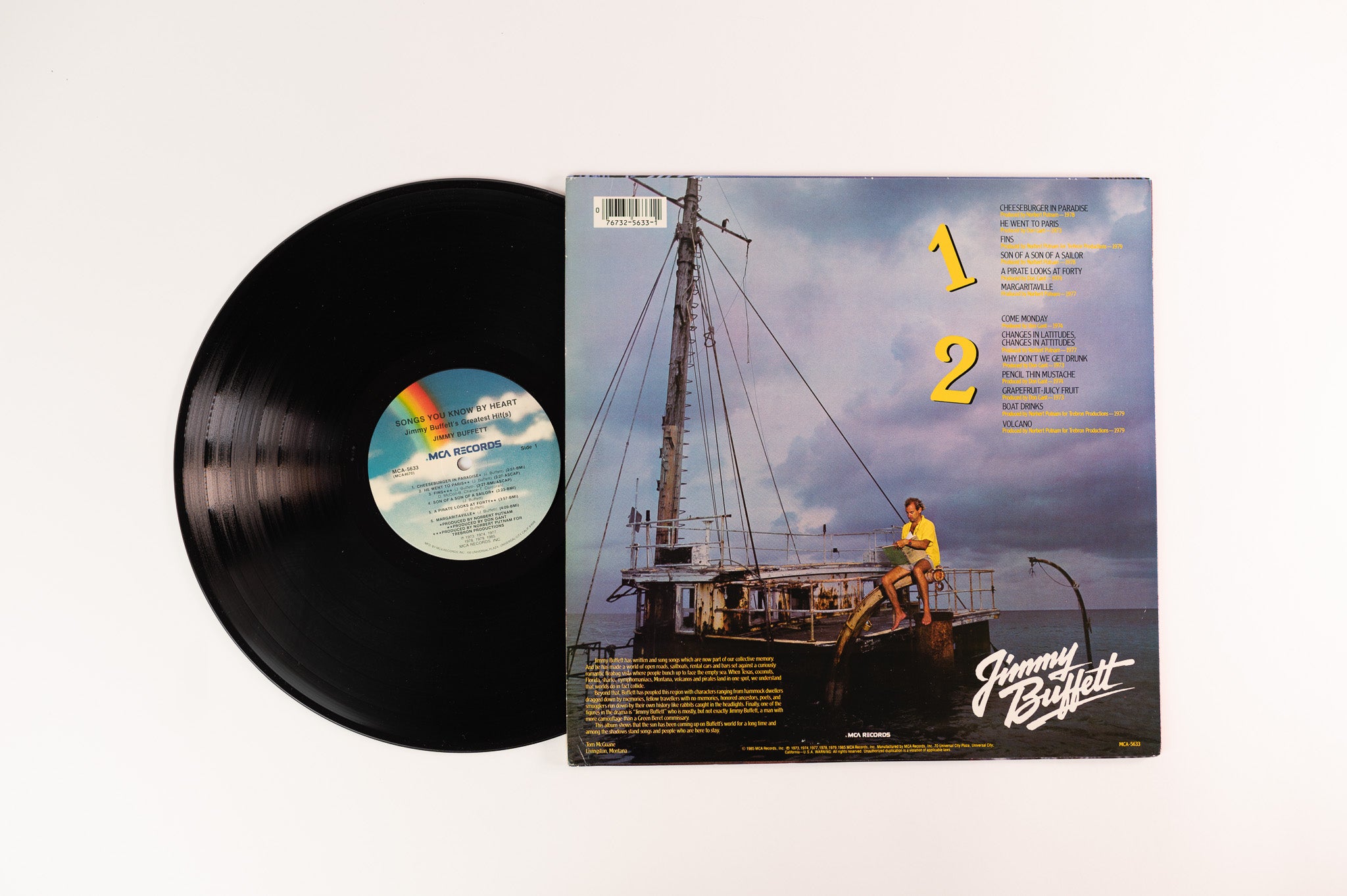 Jimmy Buffett - Songs You Know By Heart Greatest Hits on MCA