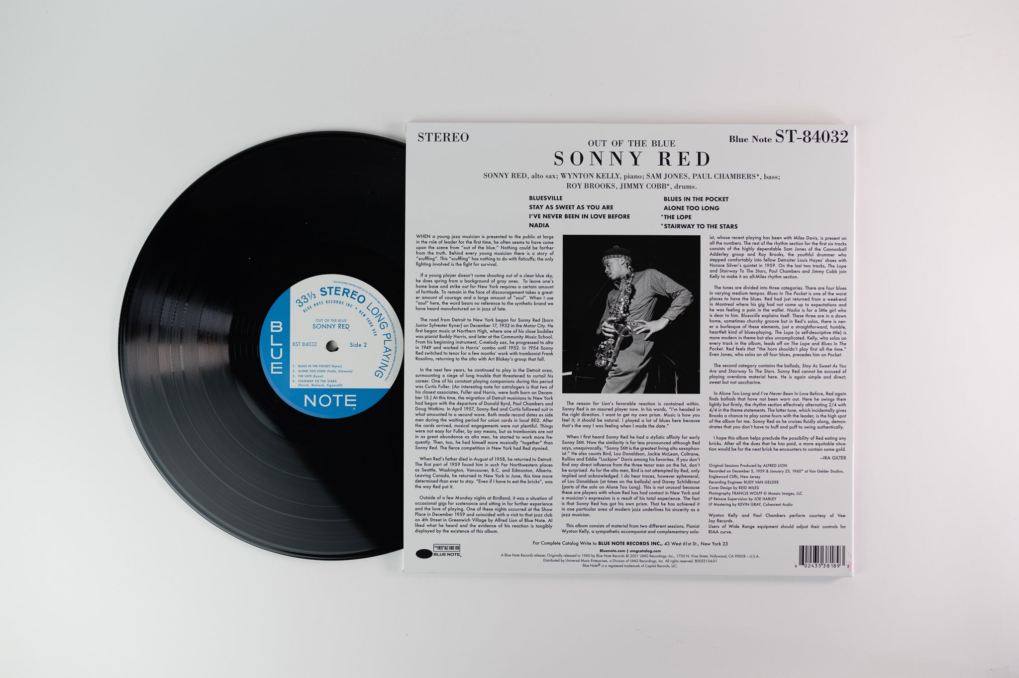 Sonny Red - Out Of The Blue on Blue Note Tone Poet Series Reissue
