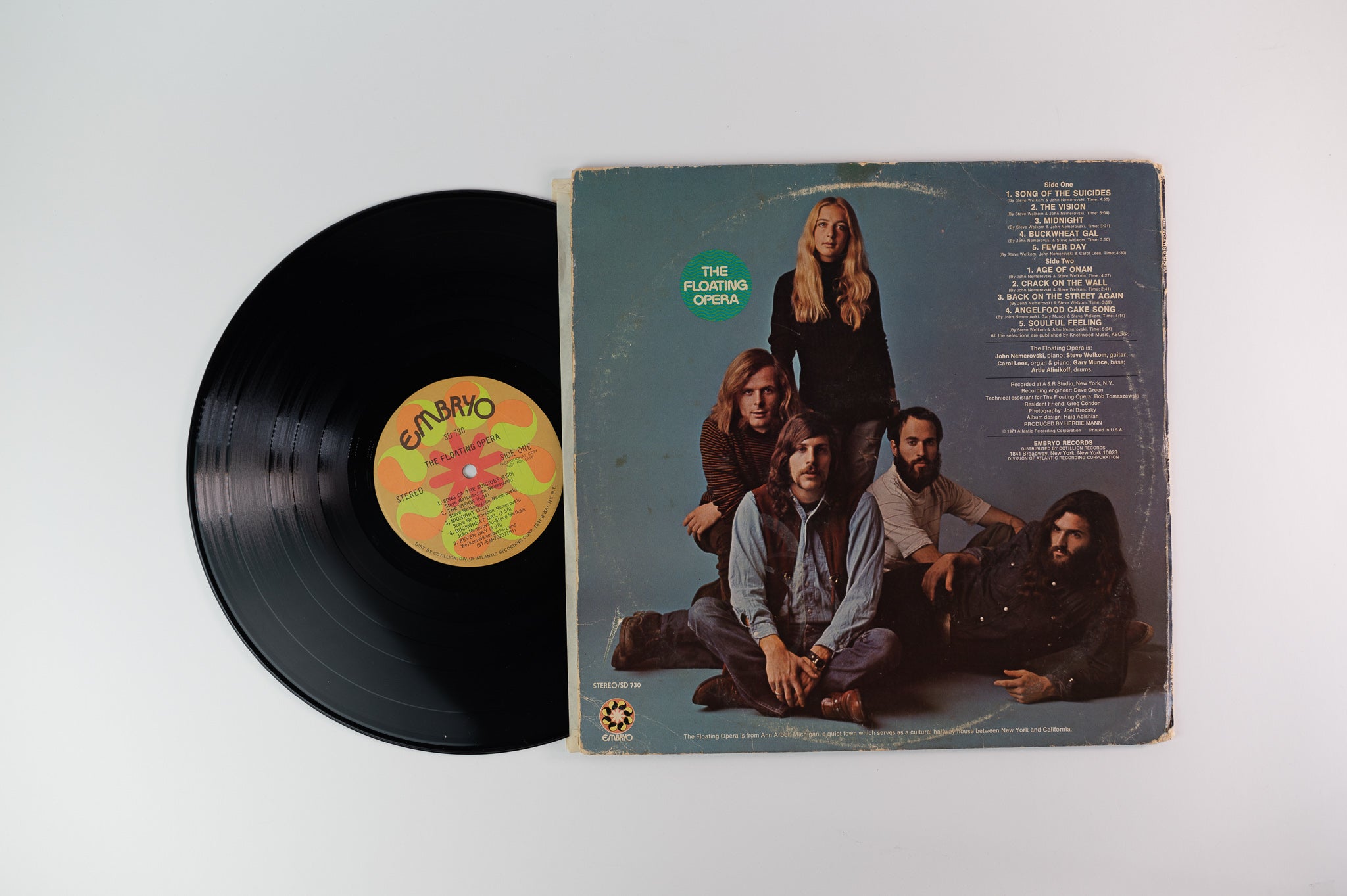 The Floating Opera - The Floating Opera on Embryo Promo