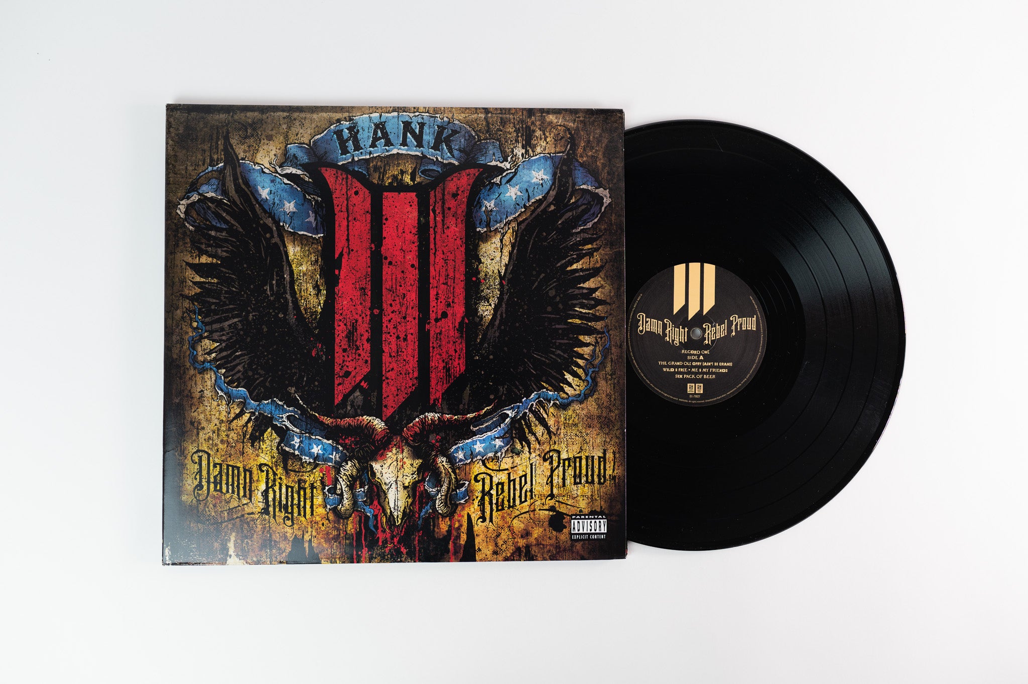 Hank Williams III - Damn Right Rebel Proud on Sidewalk