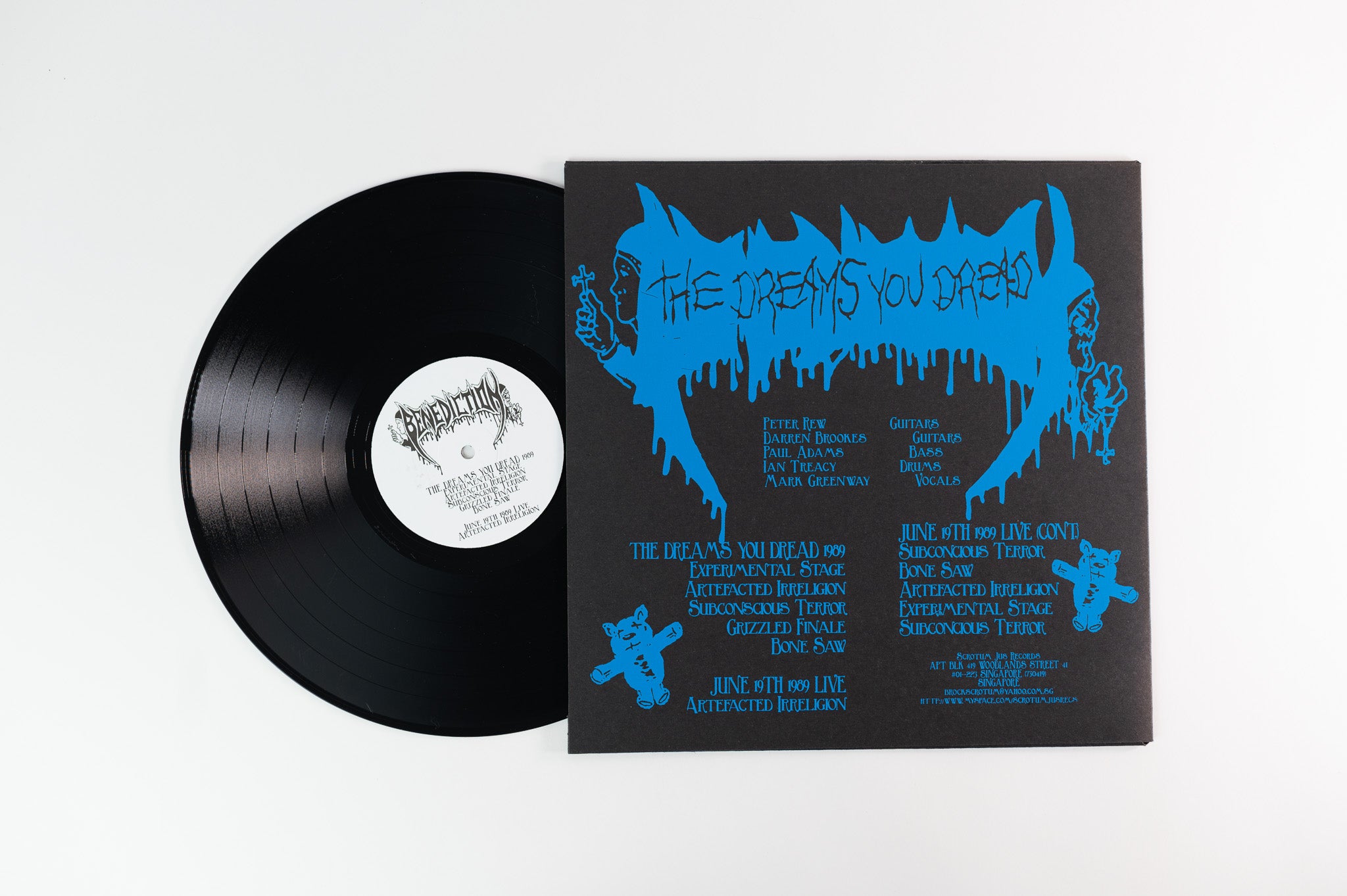 Benediction - The Dreams You Dread Unofficial Release