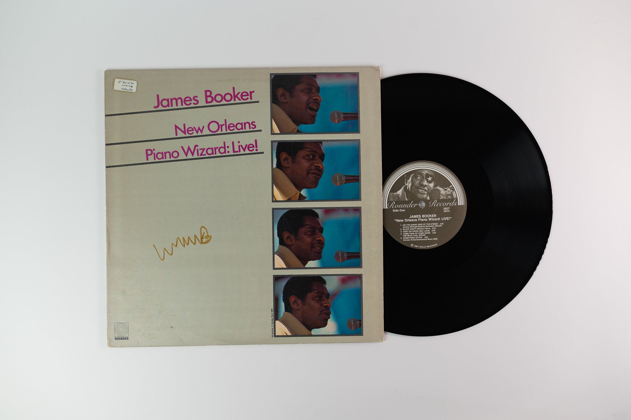 James Booker - New Orleans Piano Wizard: Live! on Rounder Reissue