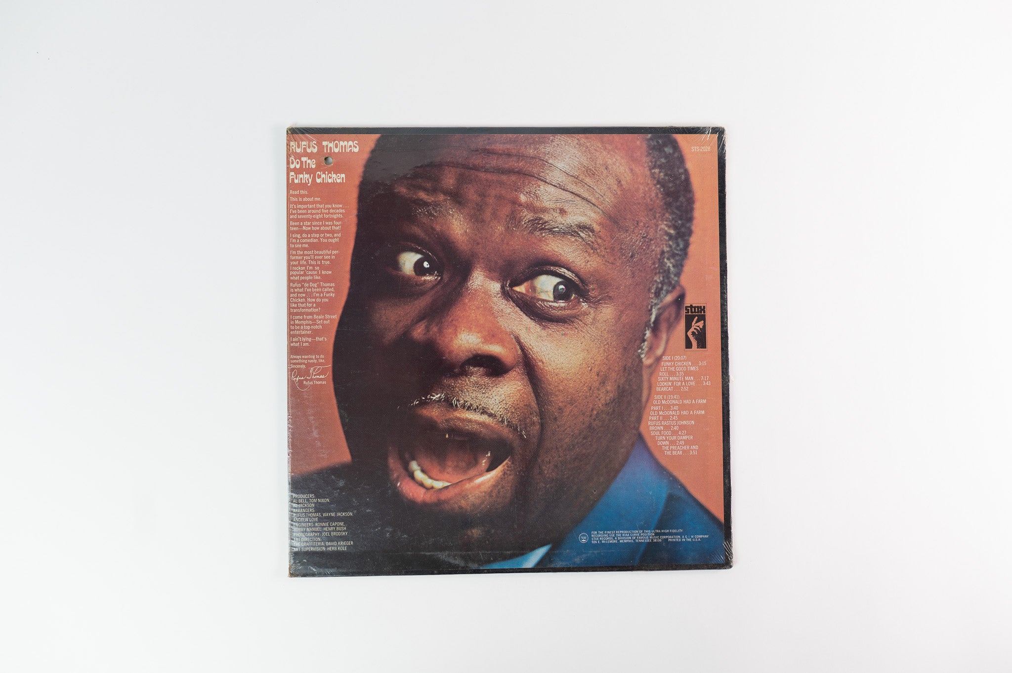 Rufus Thomas - Do The Funky Chicken on Stax Sealed