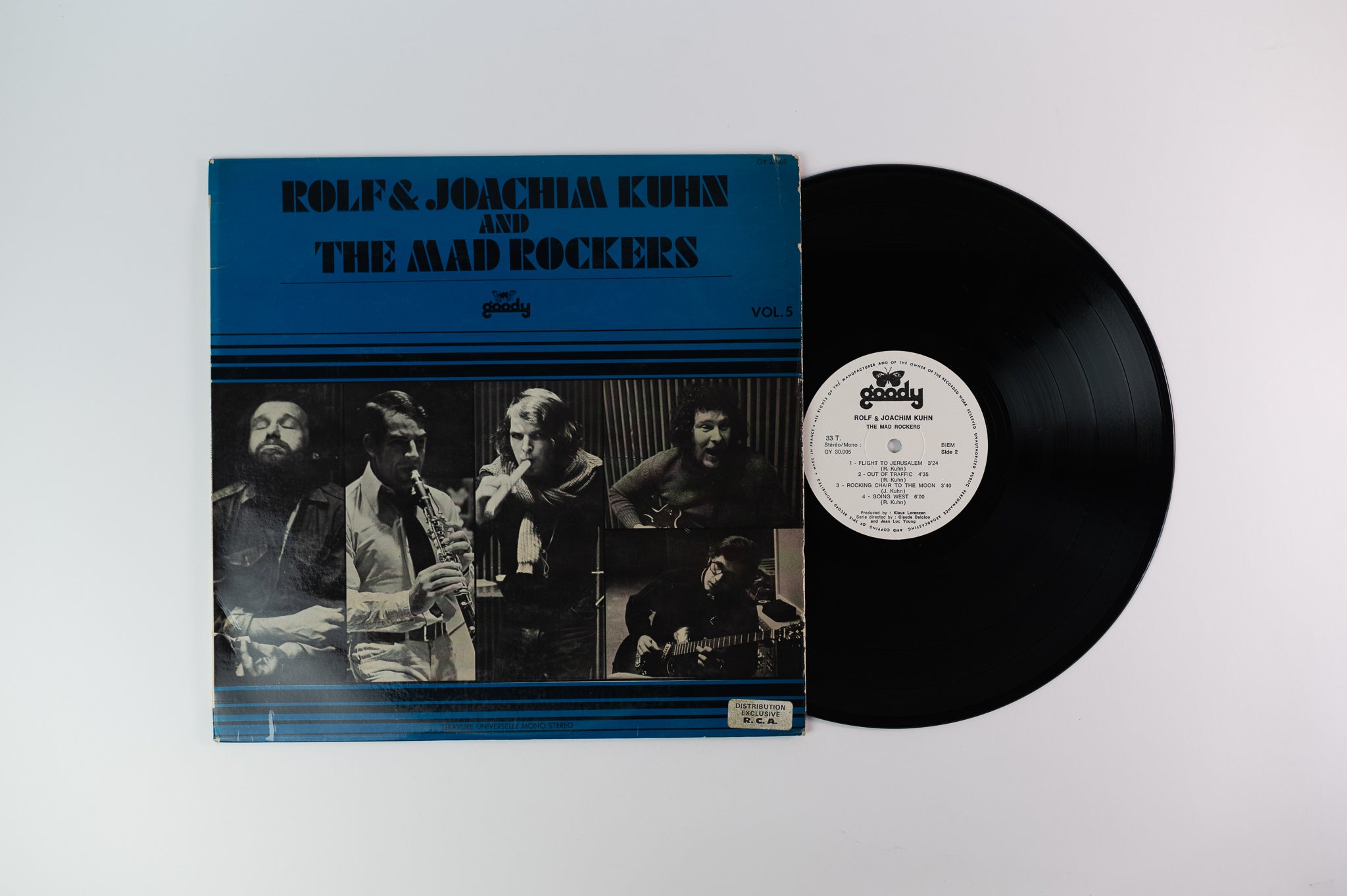 Rolf & Joachim Kuhn And The Mad Rockers - S/T on Goody French Pressing Reissue
