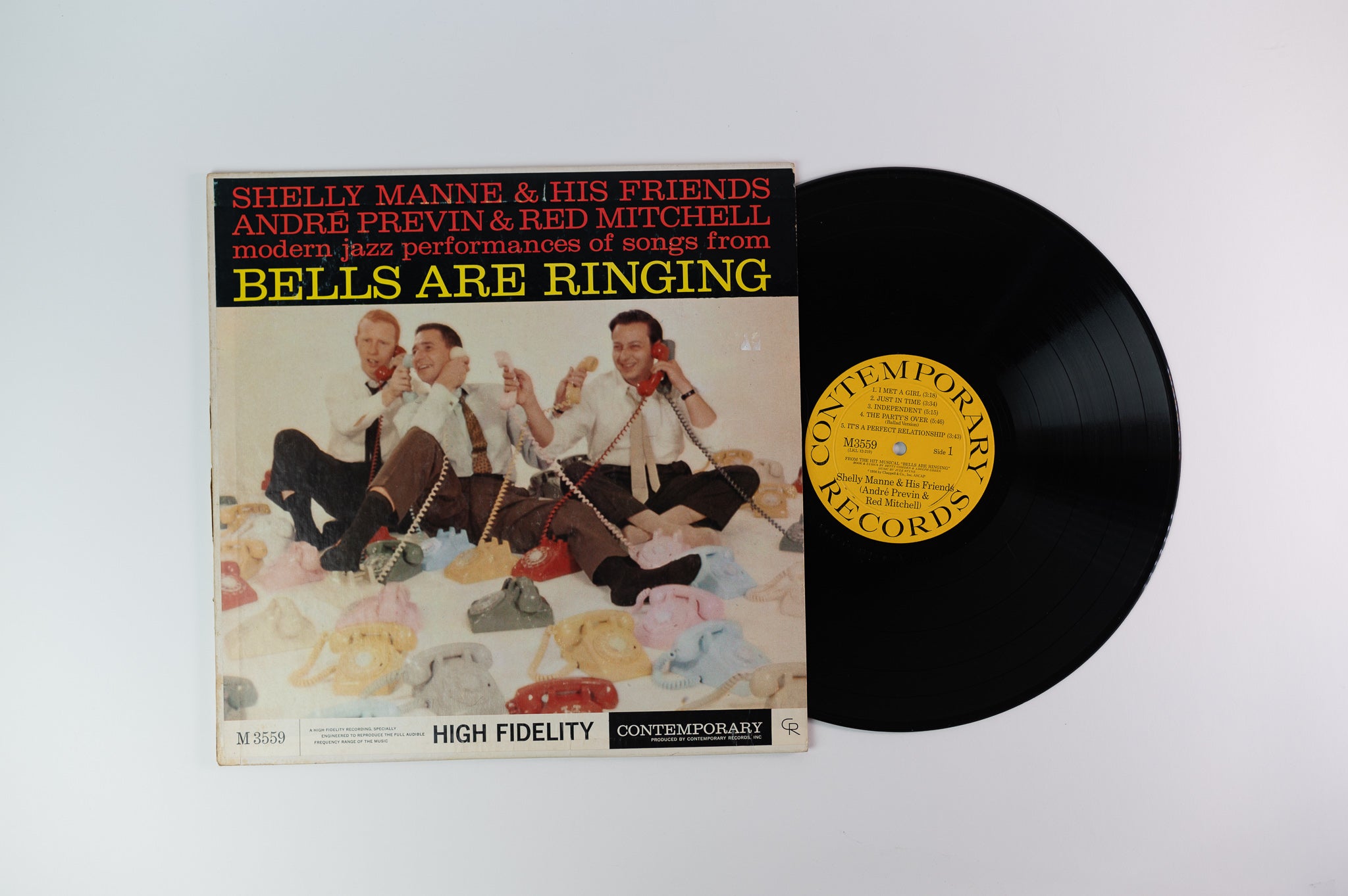 Shelly Manne & His Friends - Bells Are Ringing on Contemporary Mono Deep Groove