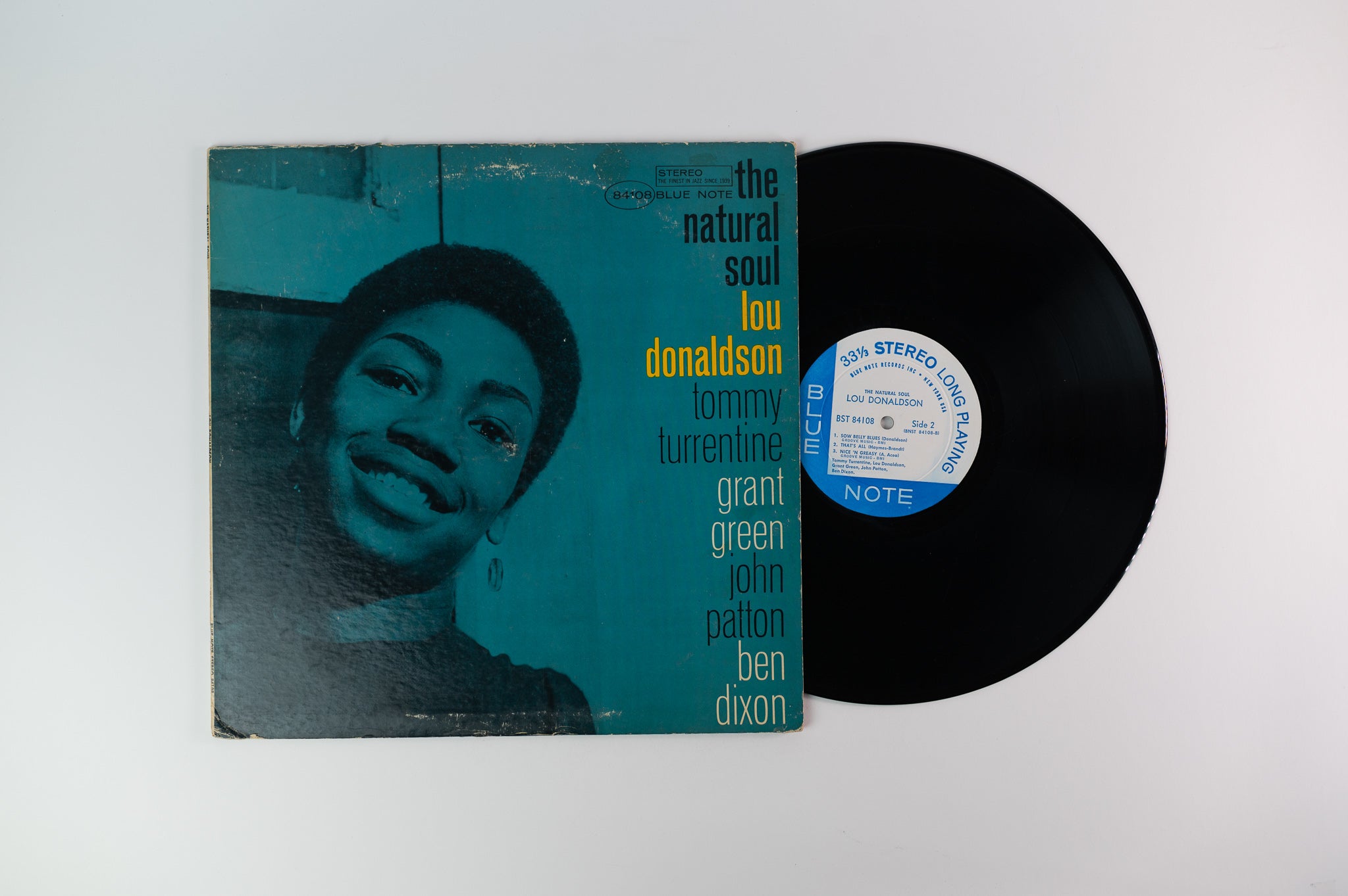Lou Donaldson - The Natural Soul on Blue Note 84108 NY Stereo Deep Groove on Side 2 Only