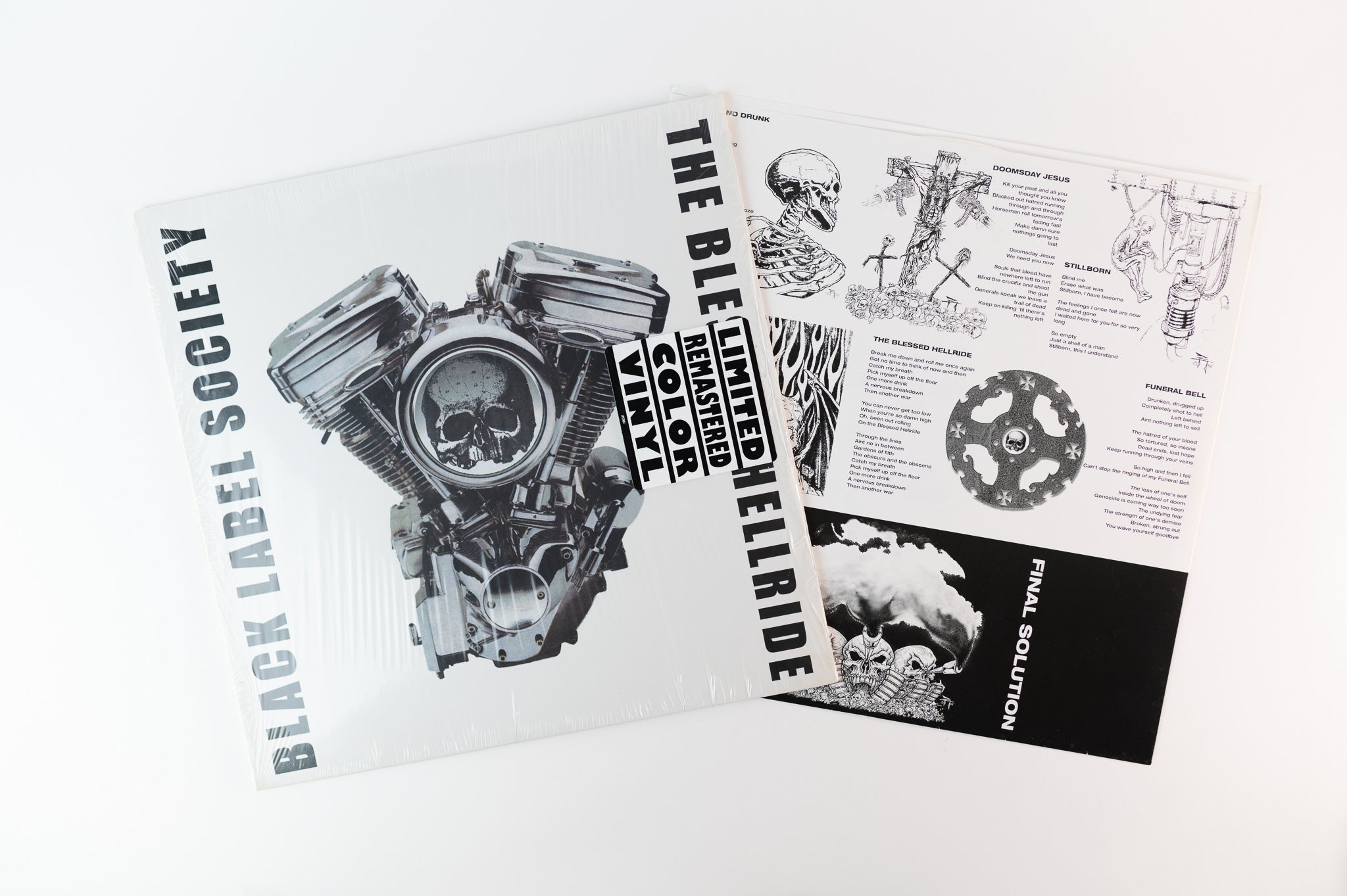 Black Label Society - The Blessed Hellride on Armoury Ltd. Edition White Vinyl Reissue