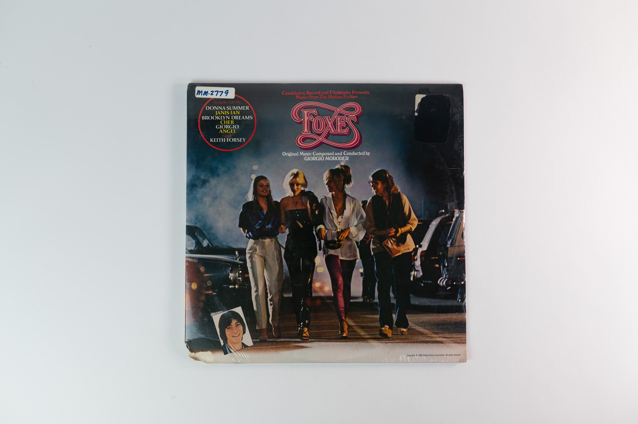 Various - Foxes (Original Soundtrack) on Casablanca Giorgio Moroder Sealed