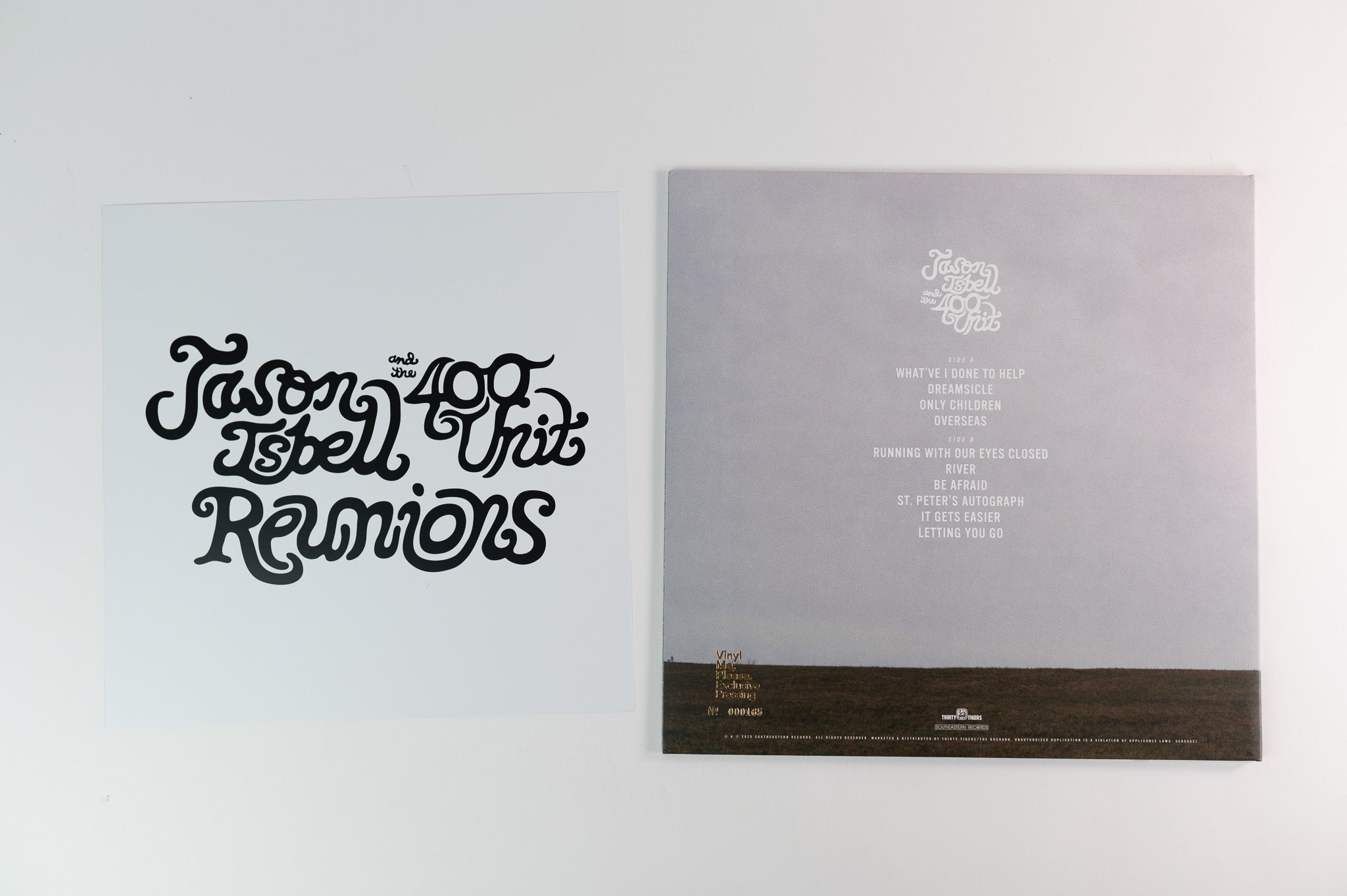 Jason Isbell And The 400 Unit - Reunions on Southeastern Vinyl Me Please Ltd Numbered Clear