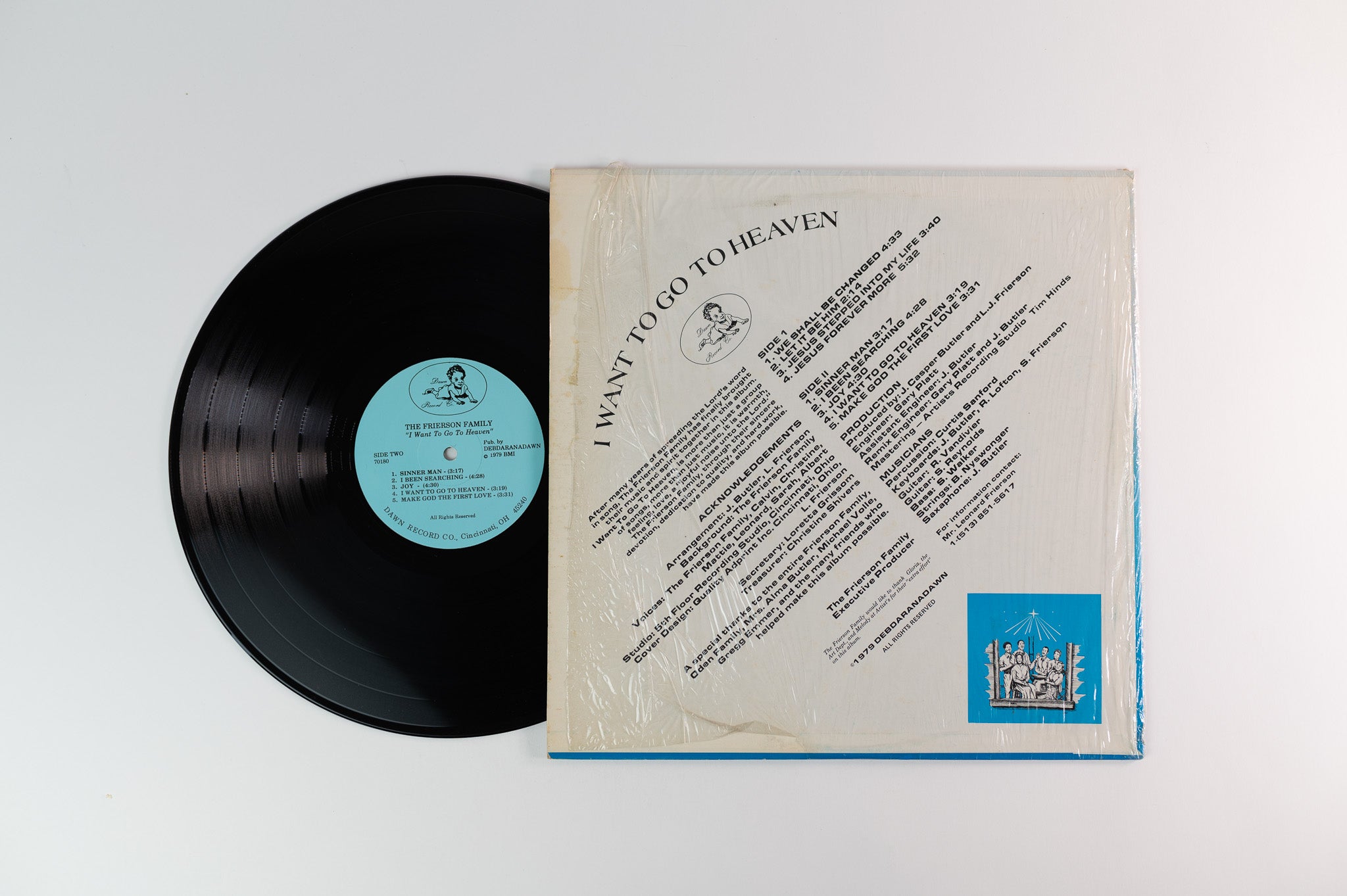 Frierson Family - I Want To Go To Heaven on Dawn Record Co