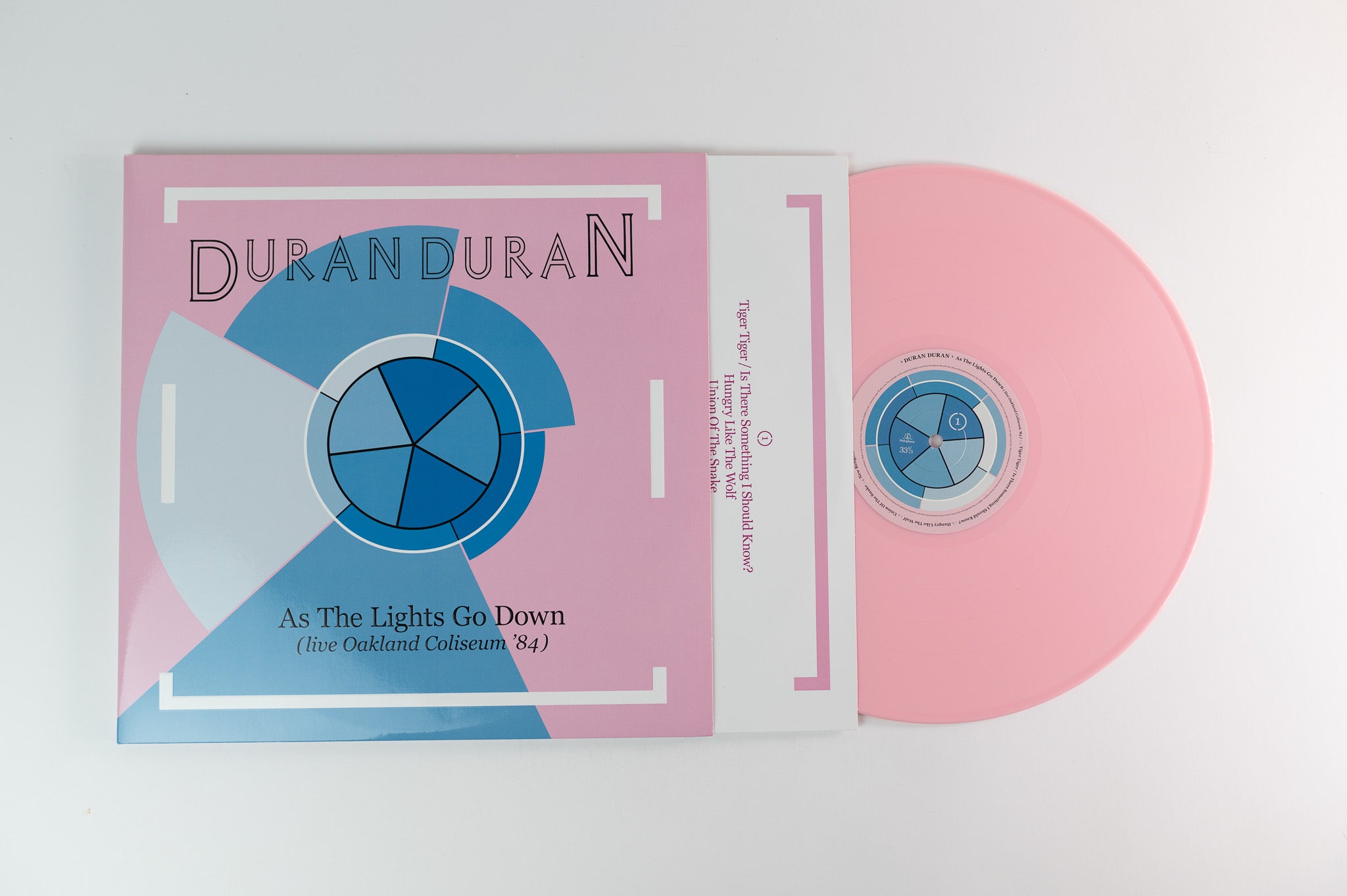 Duran Duran - As The Lights Go Down (Live Oakland Coliseum '84) on Parlphone Ltd RSD Pink Blue