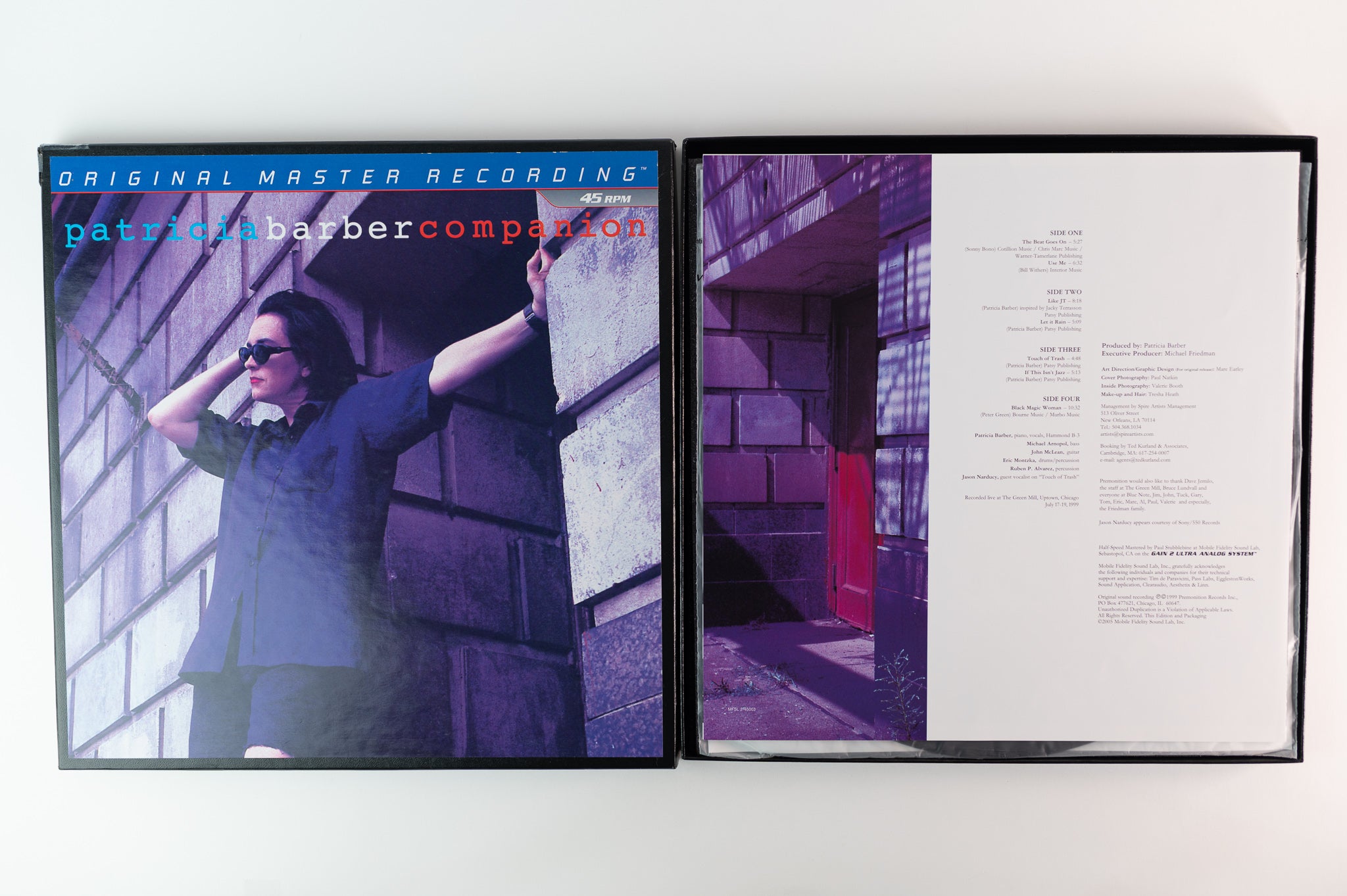 Patricia Barber - Companion on Mobile Fidelity Sound Lab Limited Numbered