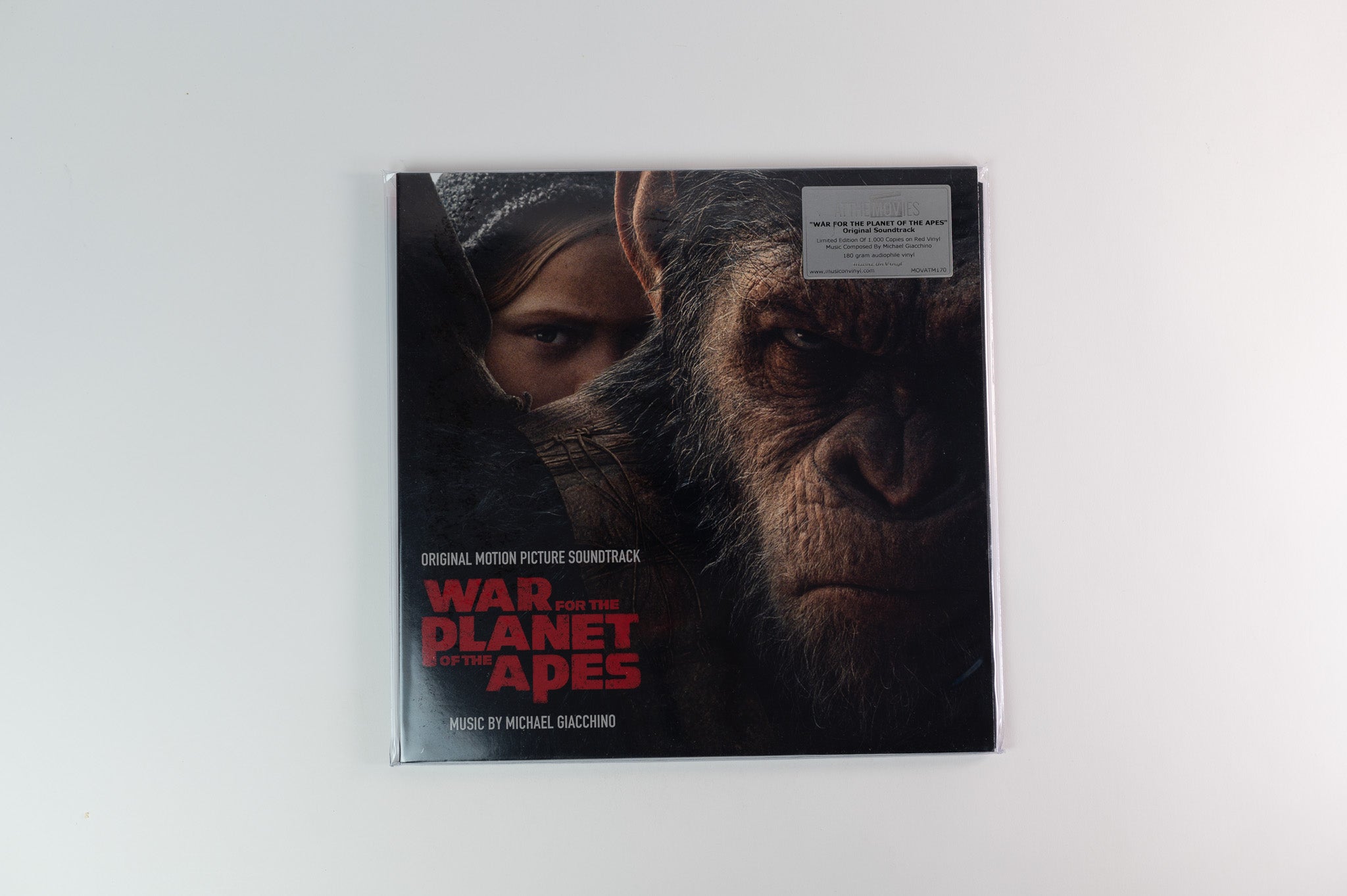 Michael Giacchino - War For The Planet Of The Apes (Original Soundtrack) Music on Vinyl Ltd Red Vinyl Sealed