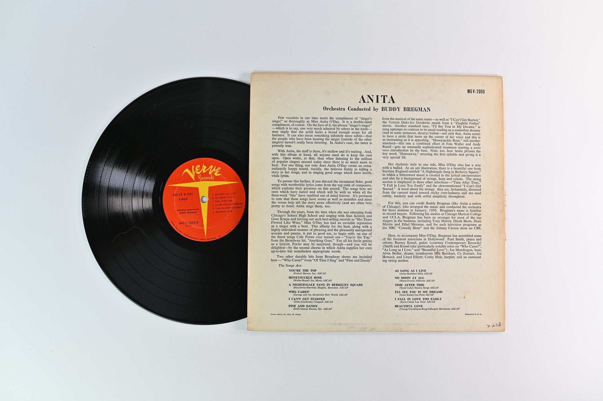 Anita O'Day - Anita on Verve Mono Deep Groove