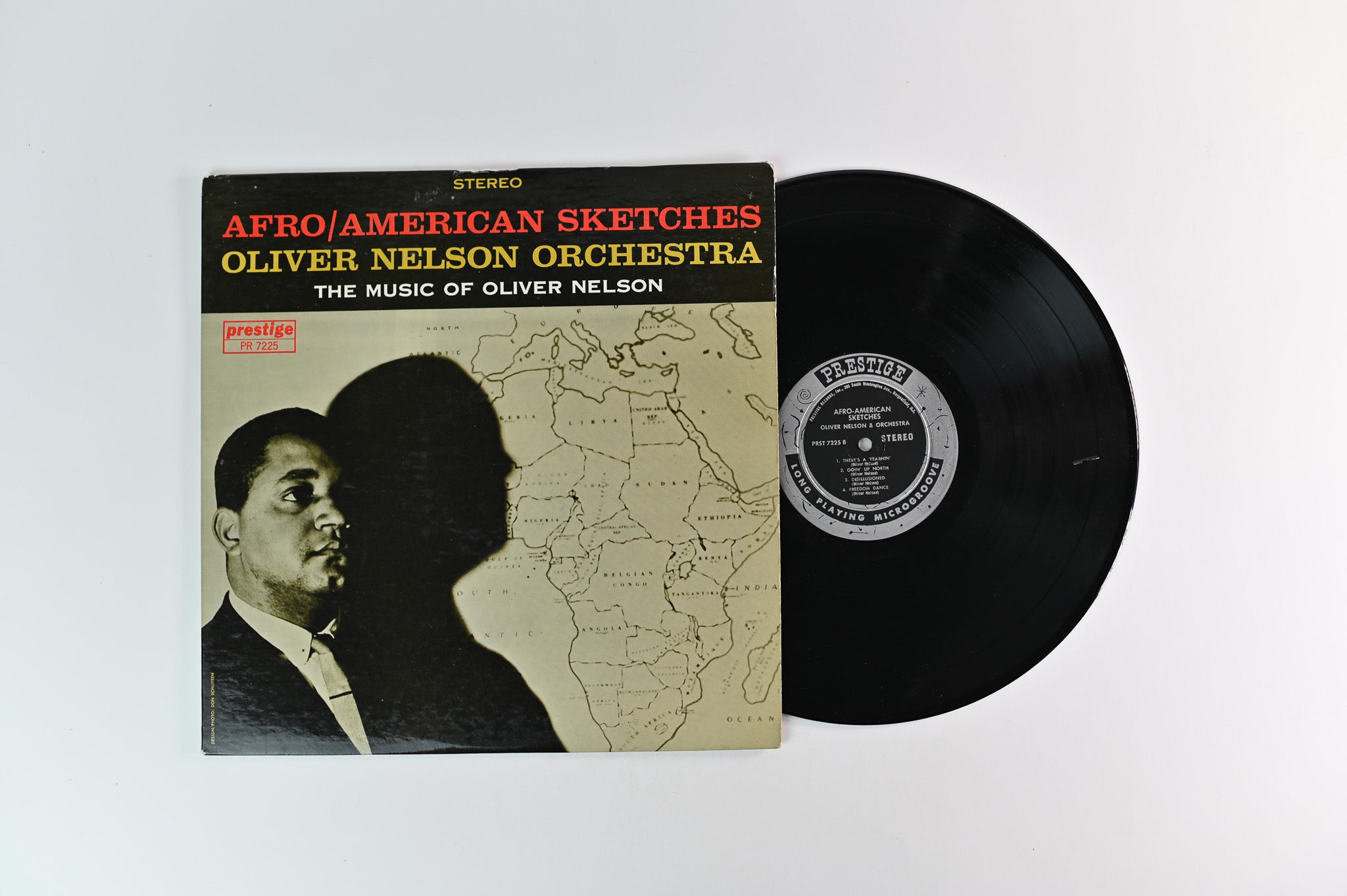 Oliver Nelson And His Orchestra - Afro/American Sketches on Prestige Stereo Deep Groove