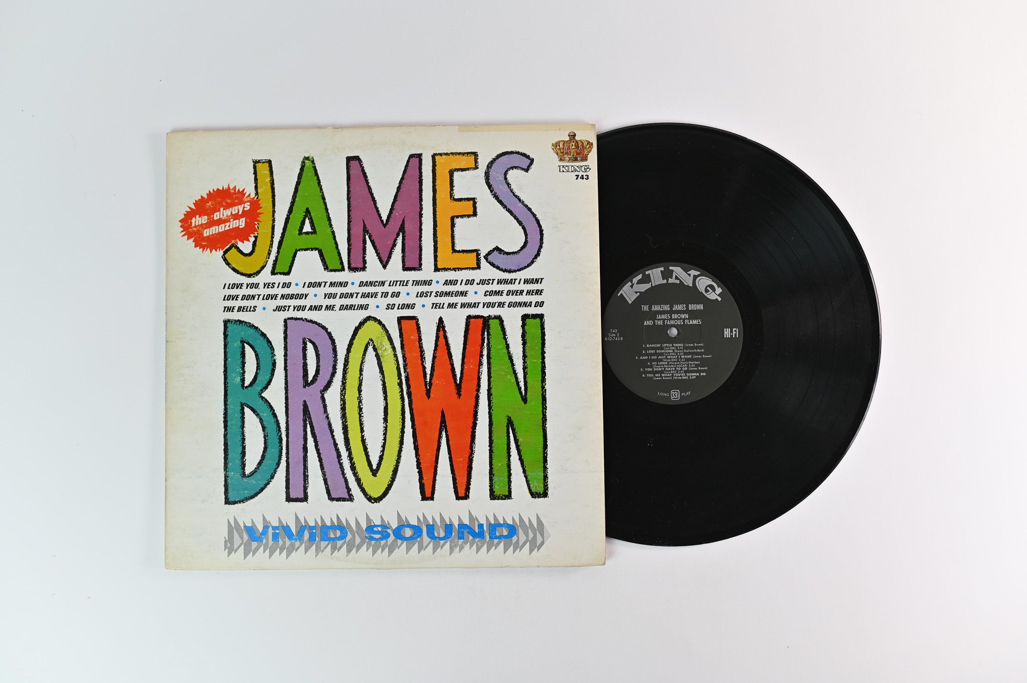 James Brown & The Famous Flames - The Always Amazing James Brown on King Mono