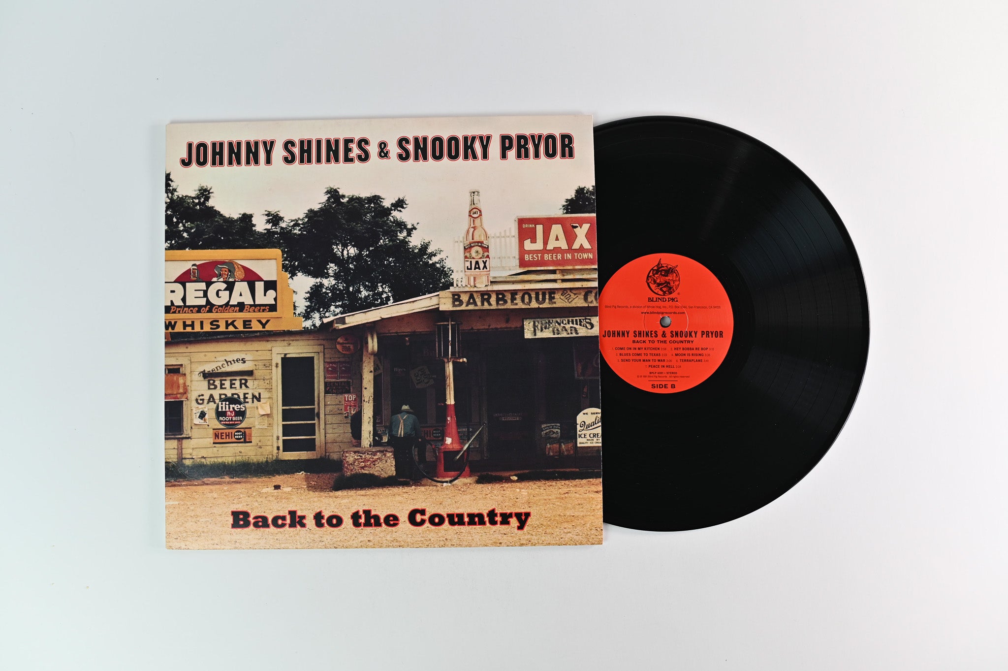 Johnny Shines - Back To The Country on Blind Pig