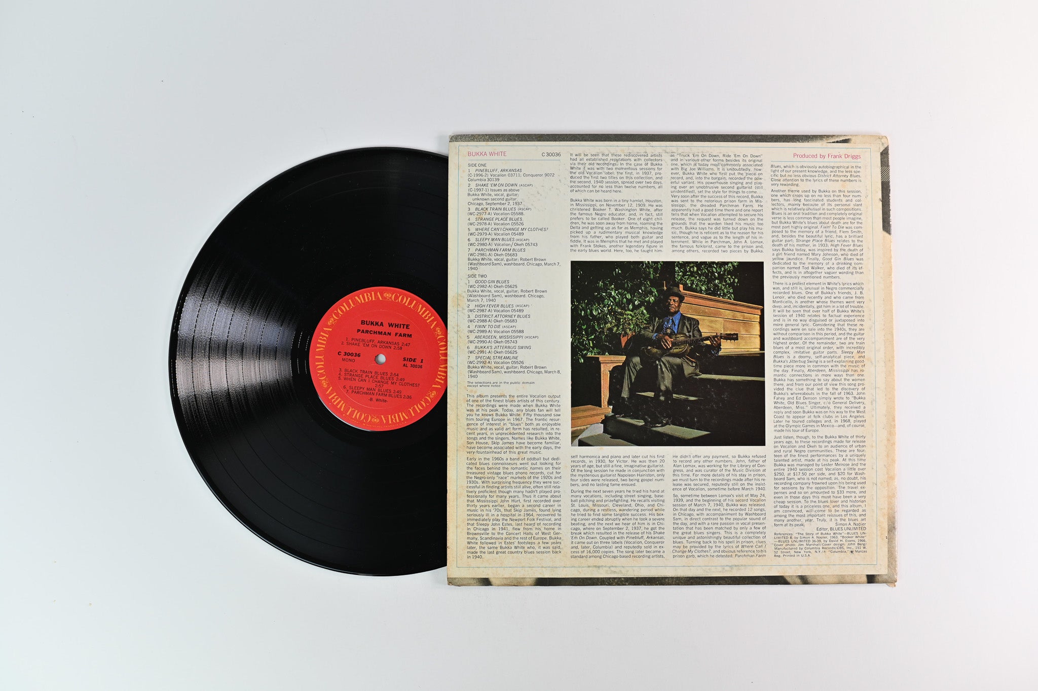 Bukka White - Parchman Farm on Columbia