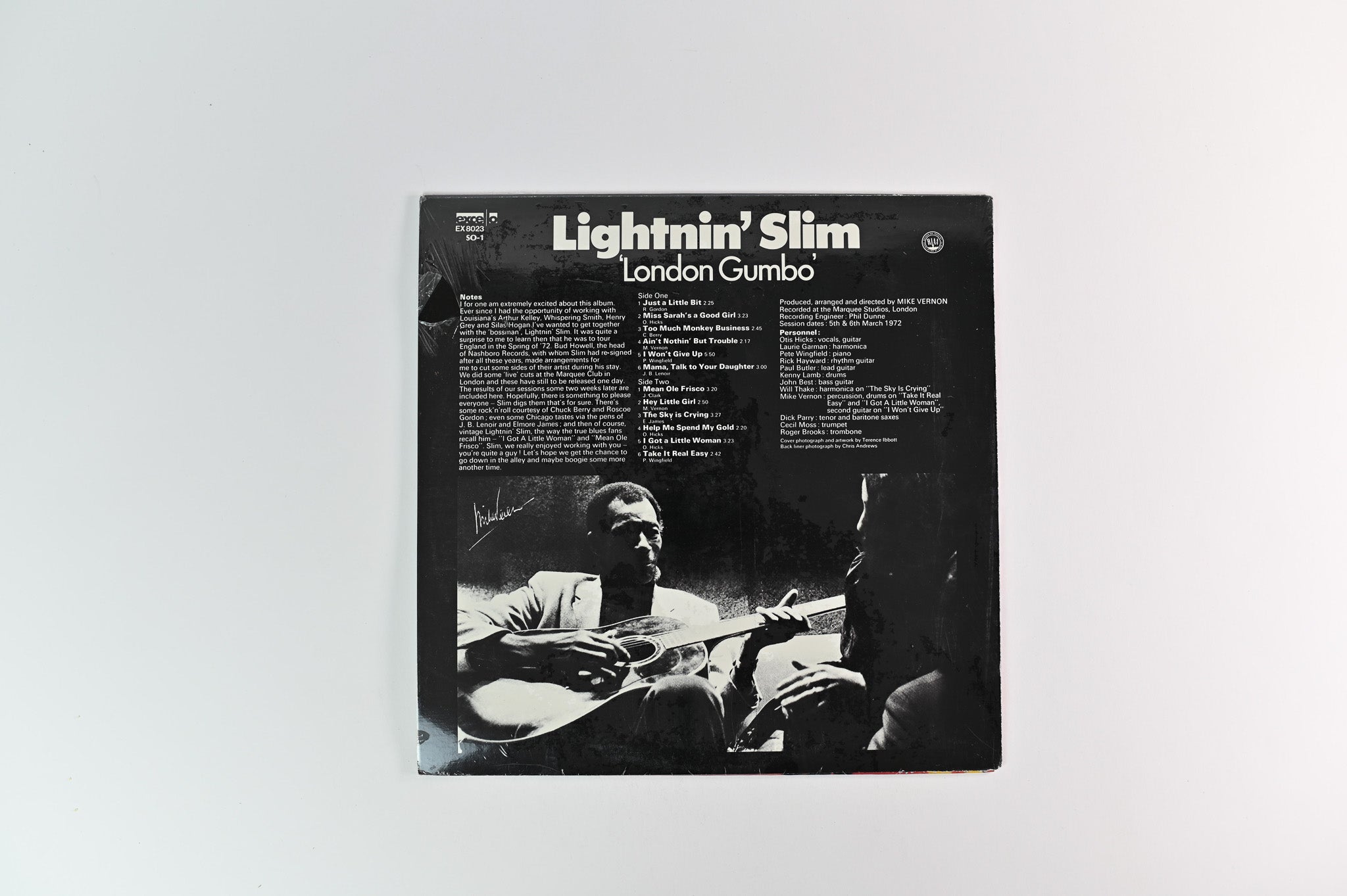 Lightning Slim - London Gumbo on Excello Sealed