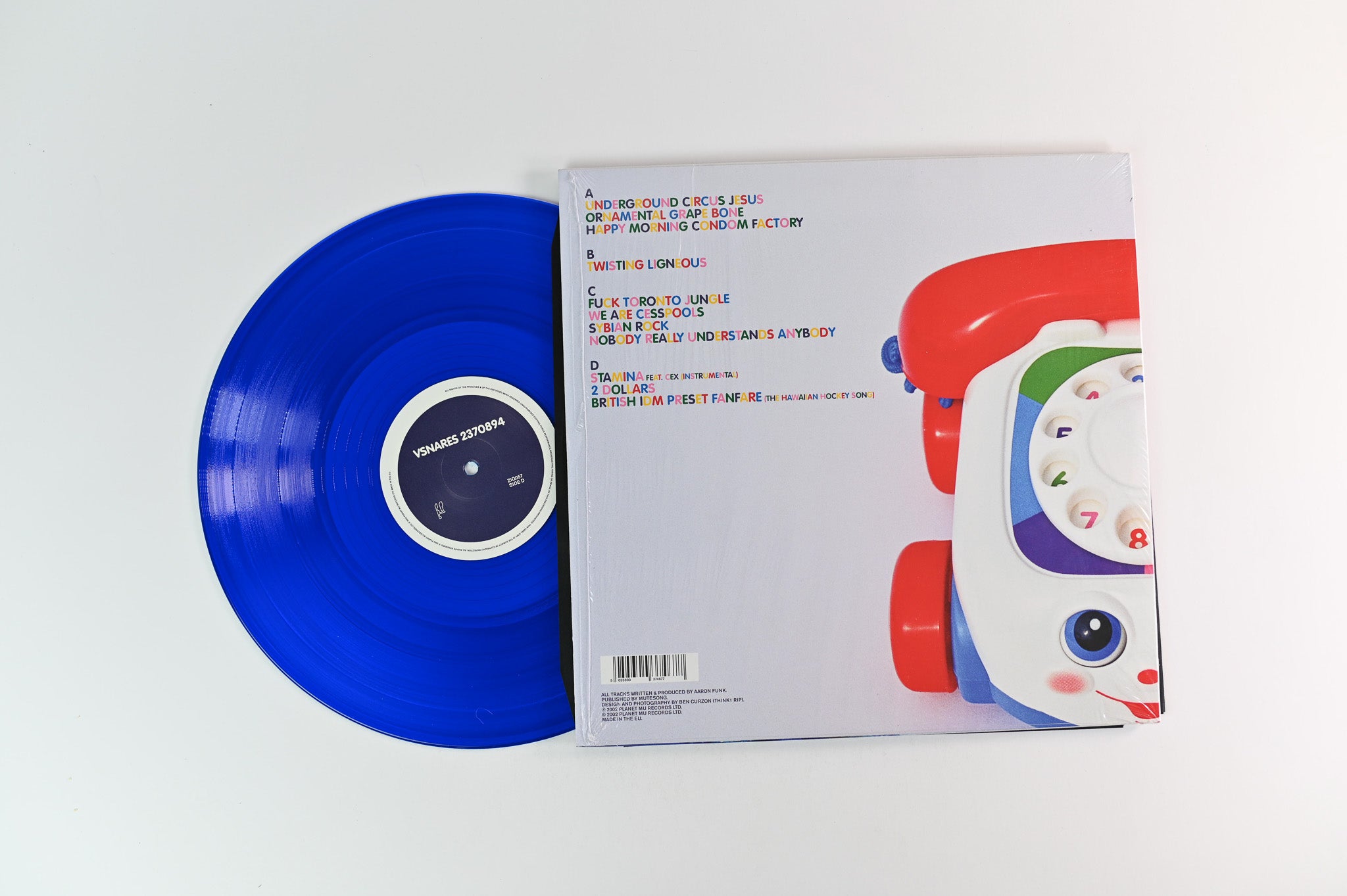 Vsnares - 2370894 on Planet Mu Limited RSD 2015 Blue Vinyl
