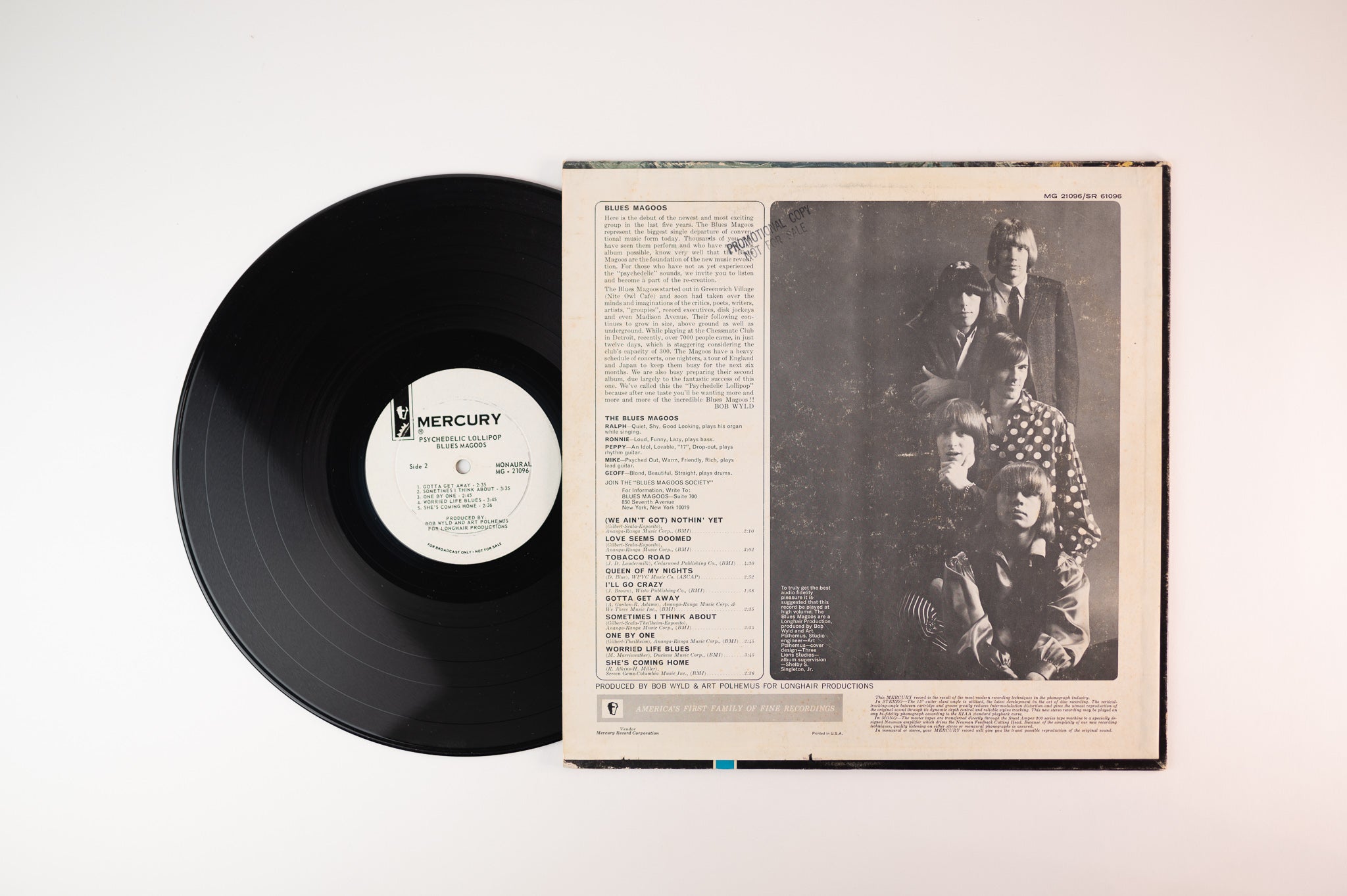 Blues Magoos - Psychedelic Lollipop on Mercury Mono Promo