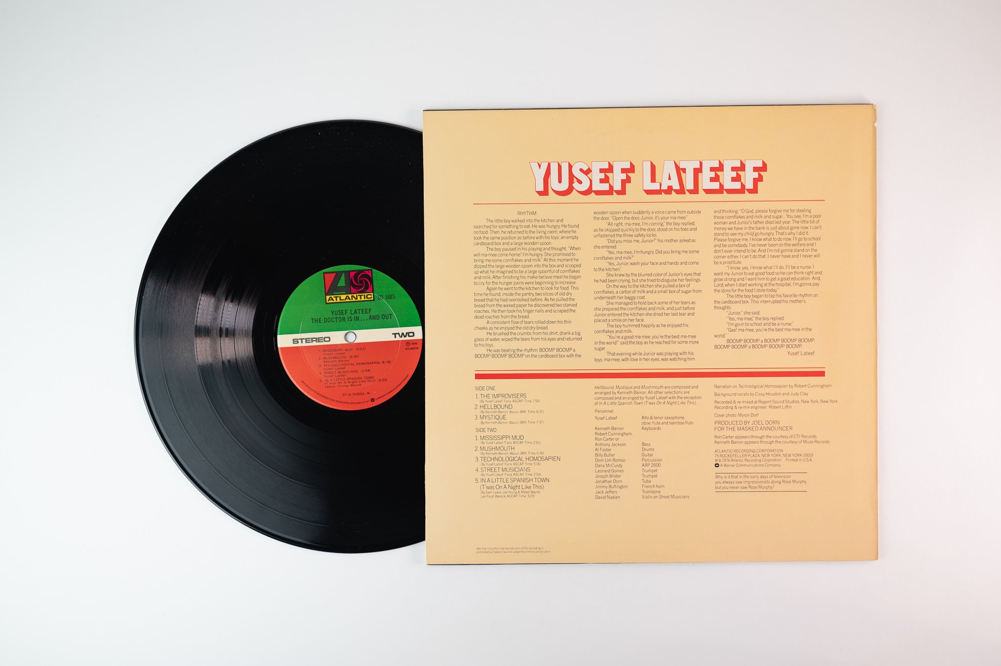 Yusef Lateef - The Doctor Is In ...And Out on Atlantic