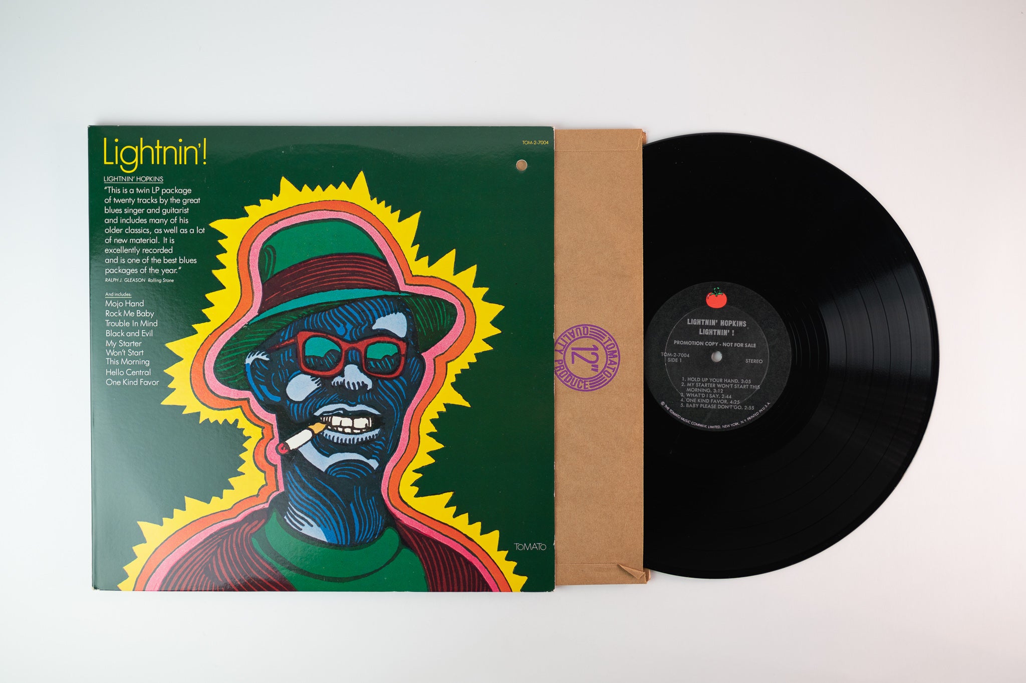 Lightnin' Hopkins - Lightnin'! on Tomato Promo