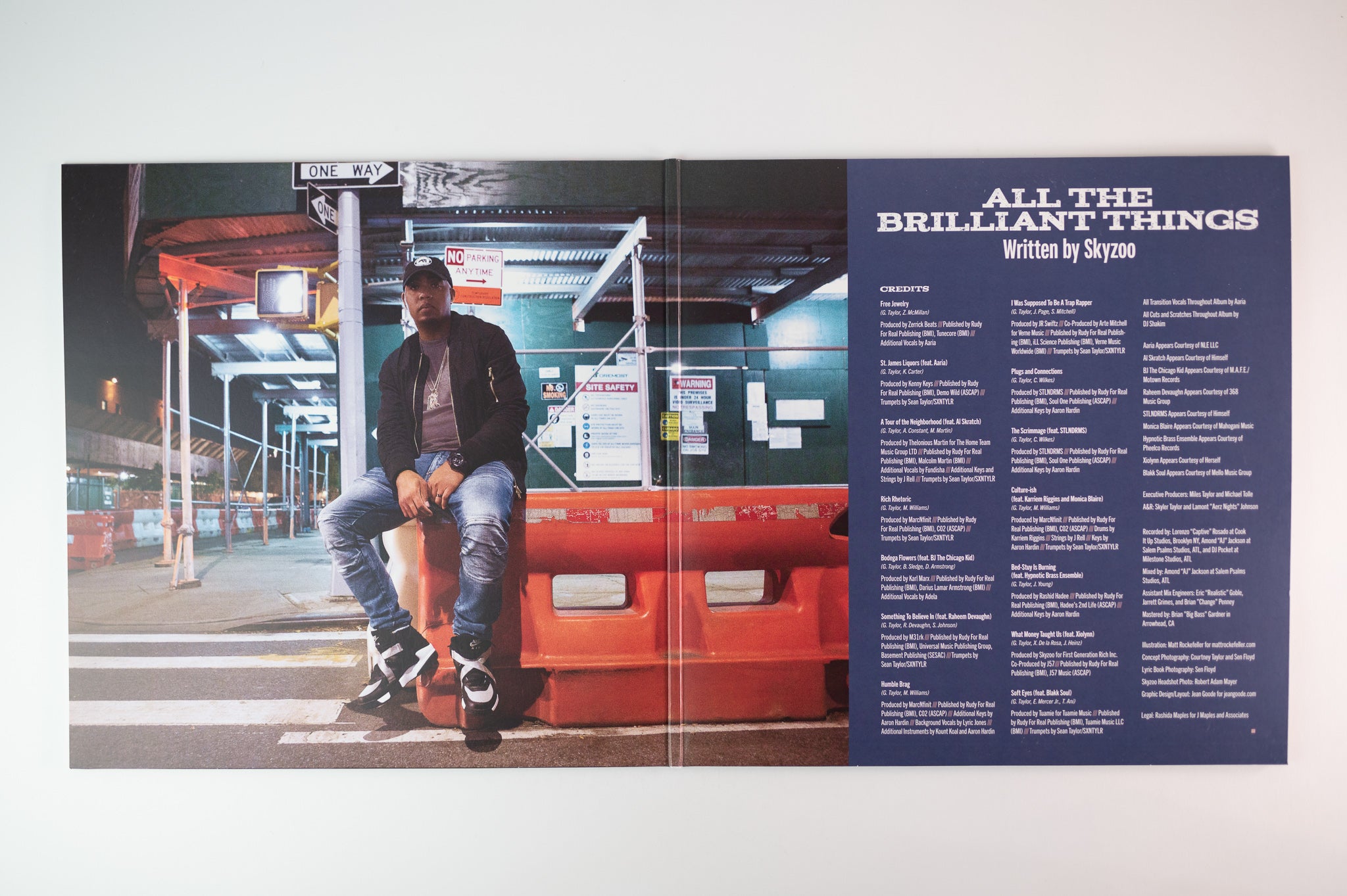 Skyzoo - All The Brilliant Things on Mello Music Bodega Flowers Colored Vinyl