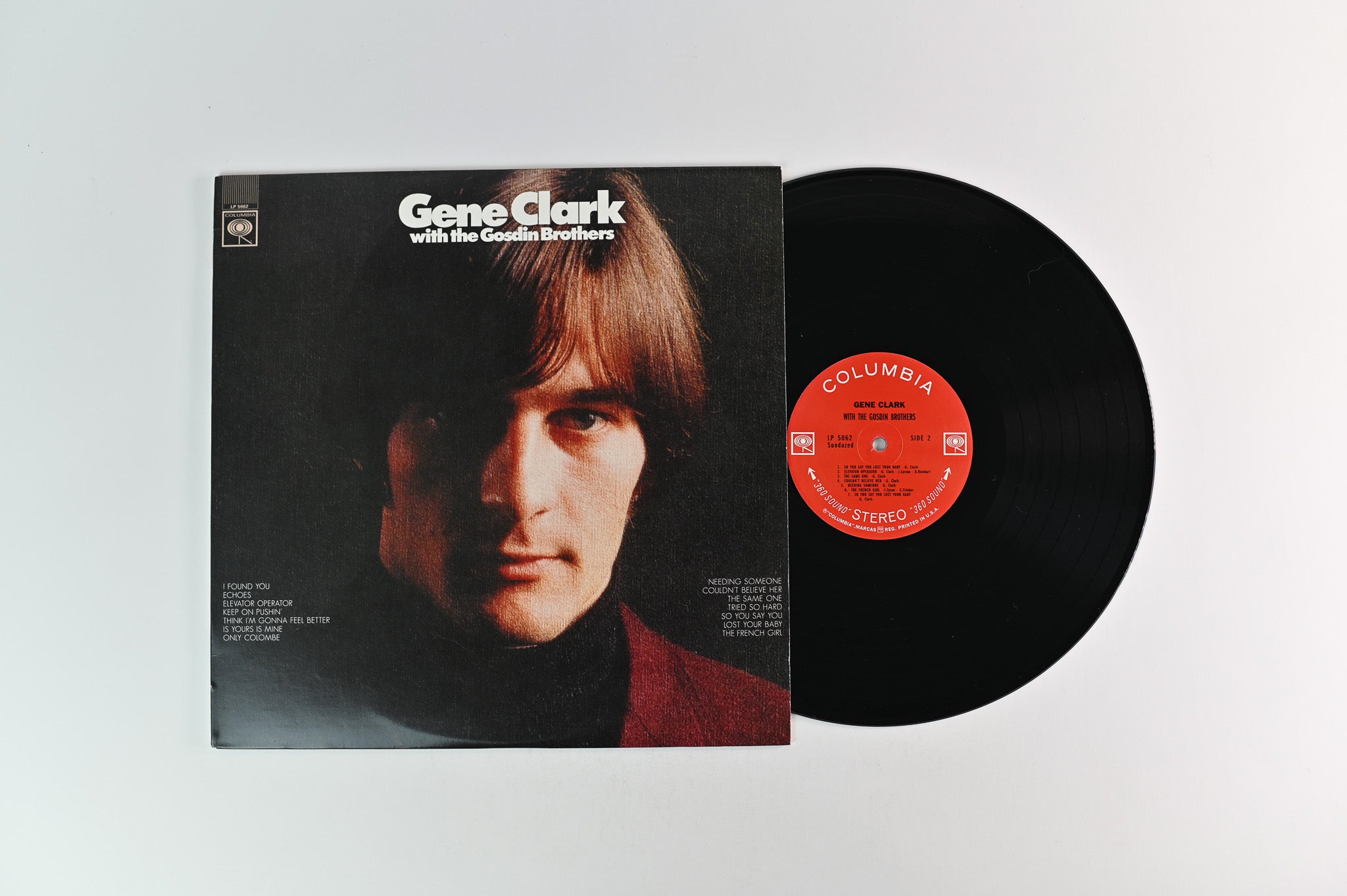 Gene Clark - Gene Clark With The Gosdin Brothers on Sundazed Columbia Reissue