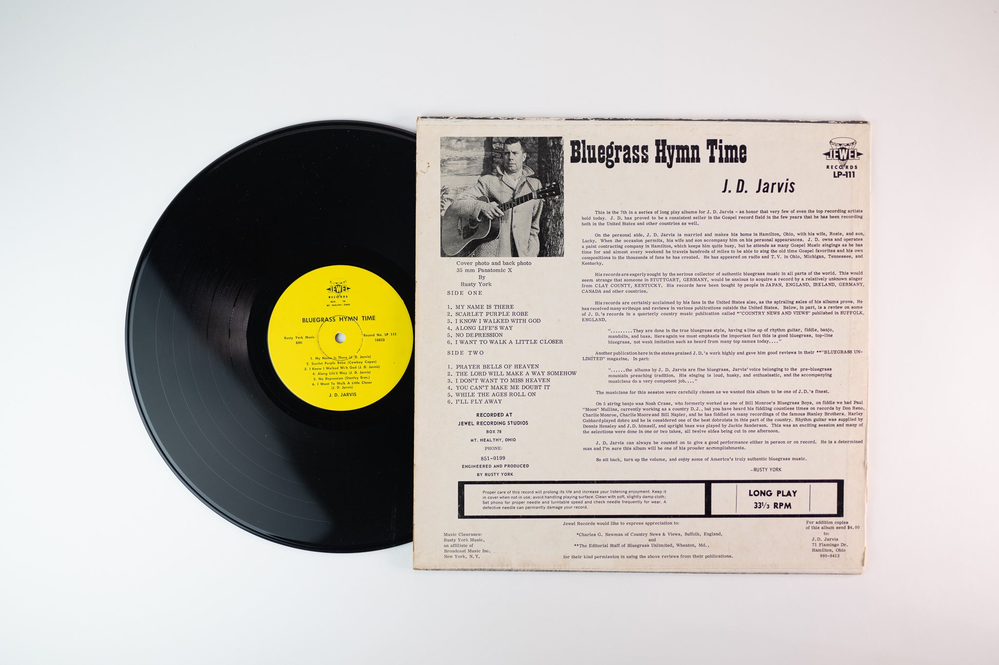 J. D. Jarvis - Bluegrass Hymn Time on Jewel