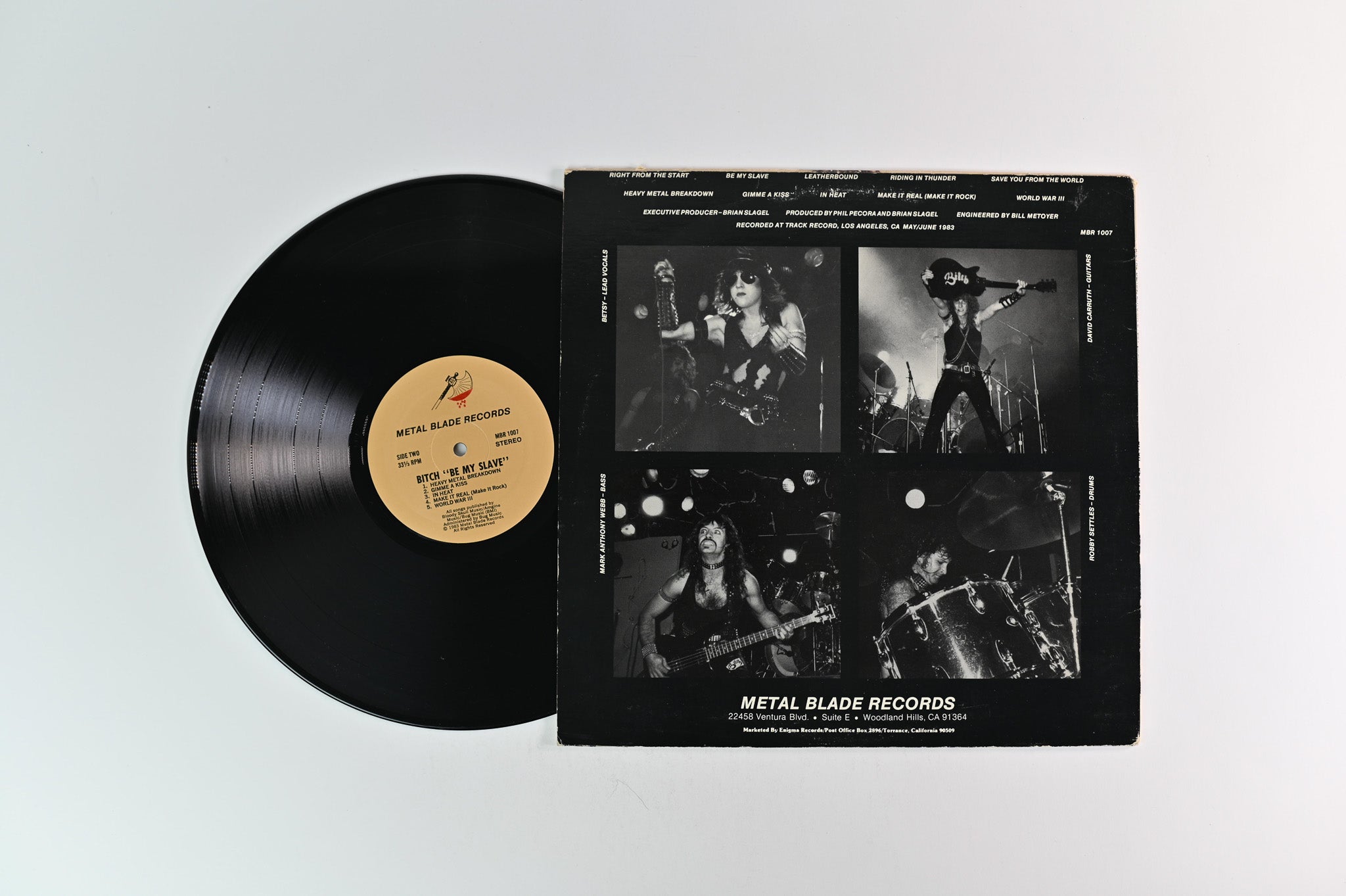 Bitch - Be My Slave on Metal Blade