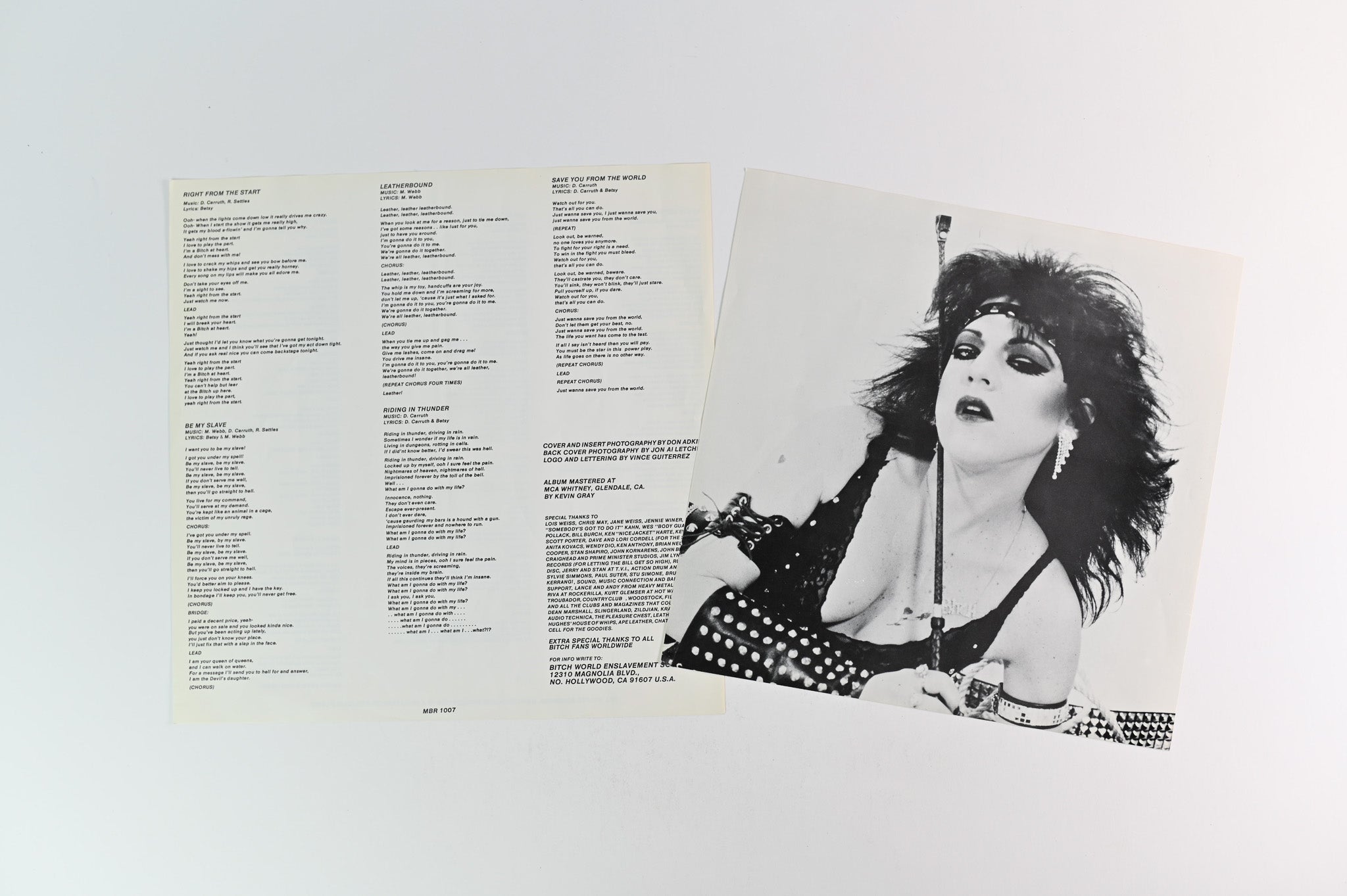 Bitch - Be My Slave on Metal Blade