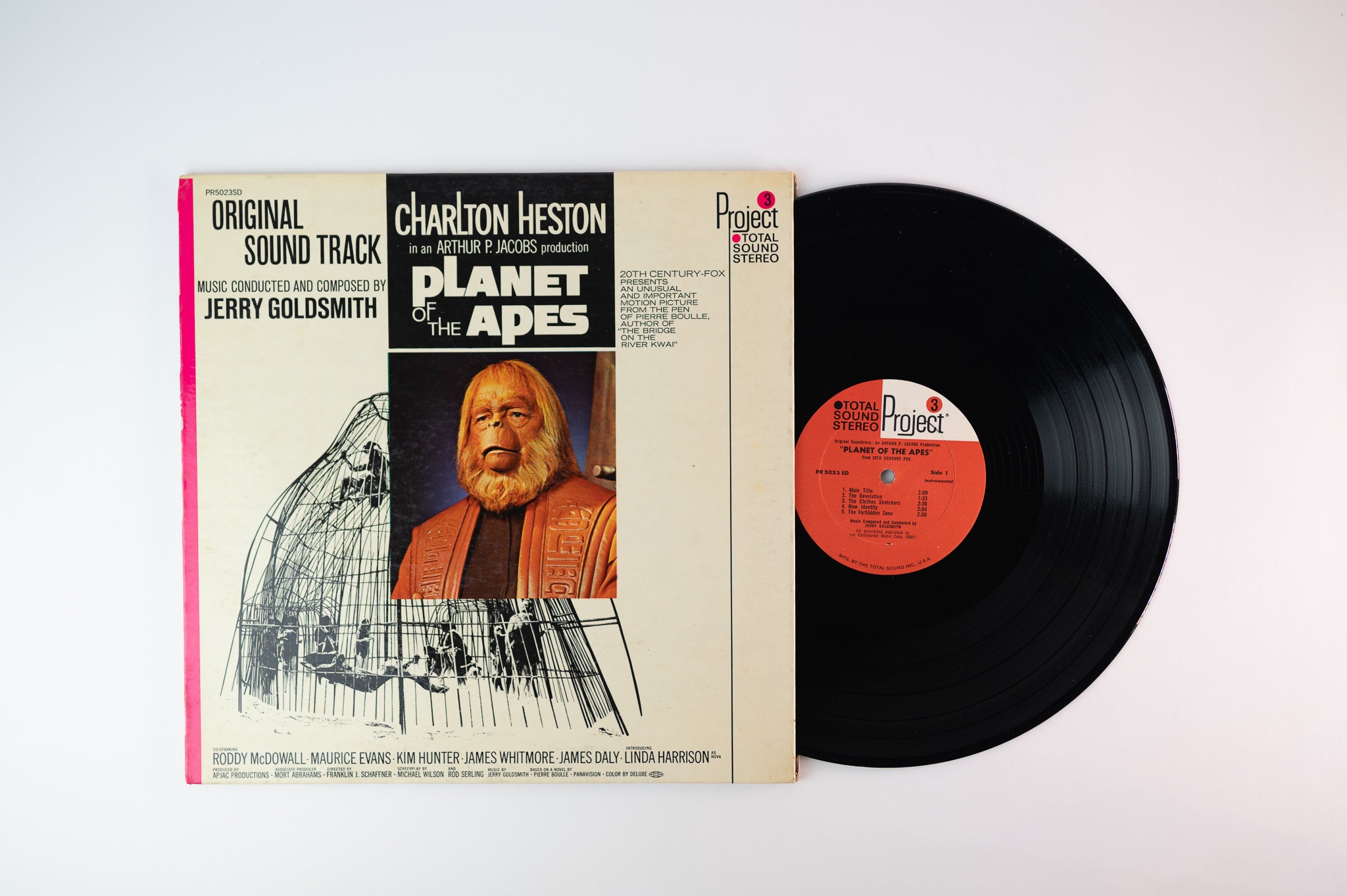 Jerry Goldsmith - Planet Of The Apes (Original Motion Picture Soundtrack) on Project 3