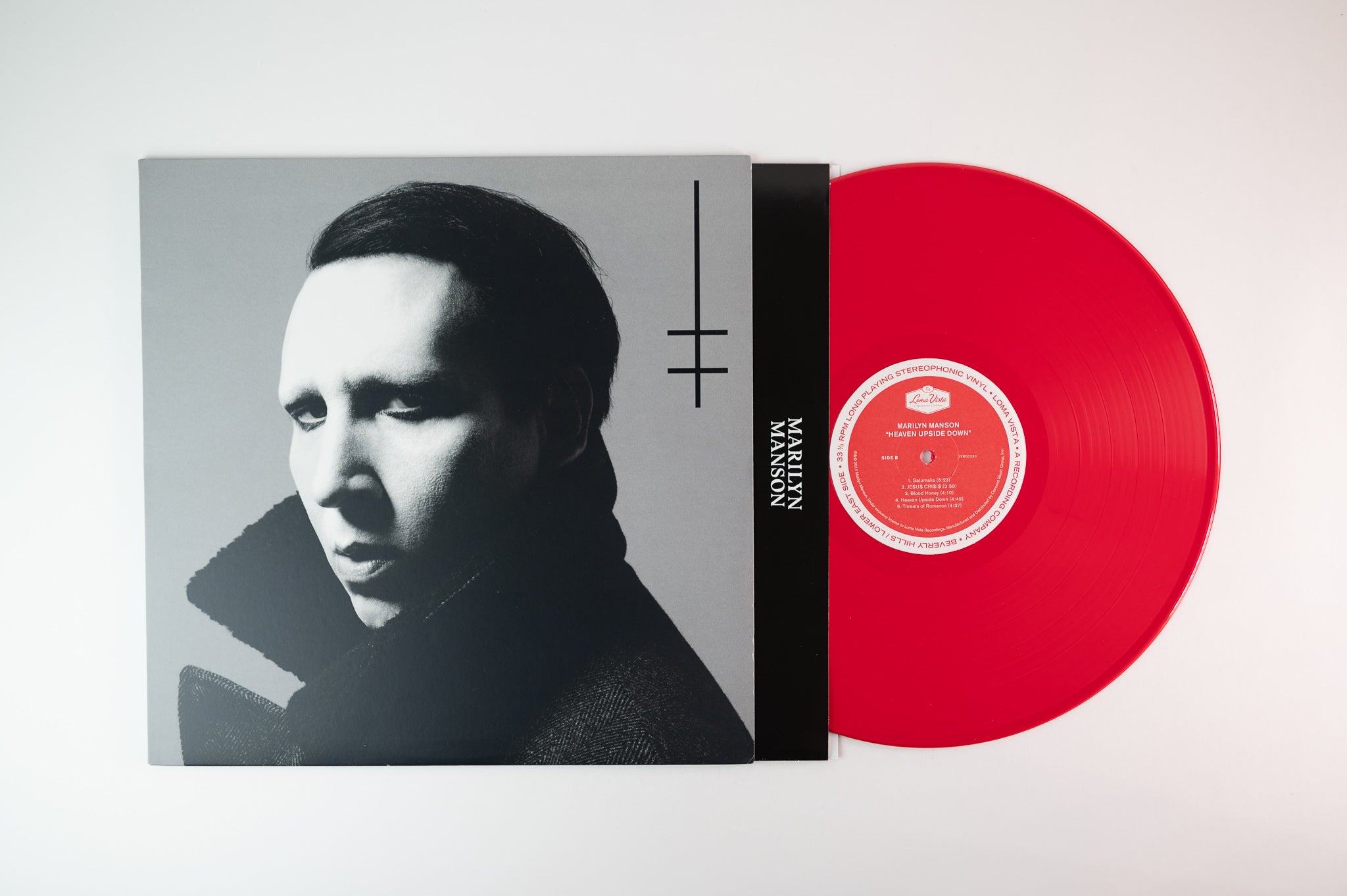 Marilyn Manson - Heaven Upside Down on Loma Vista Red Opaque Vinyl