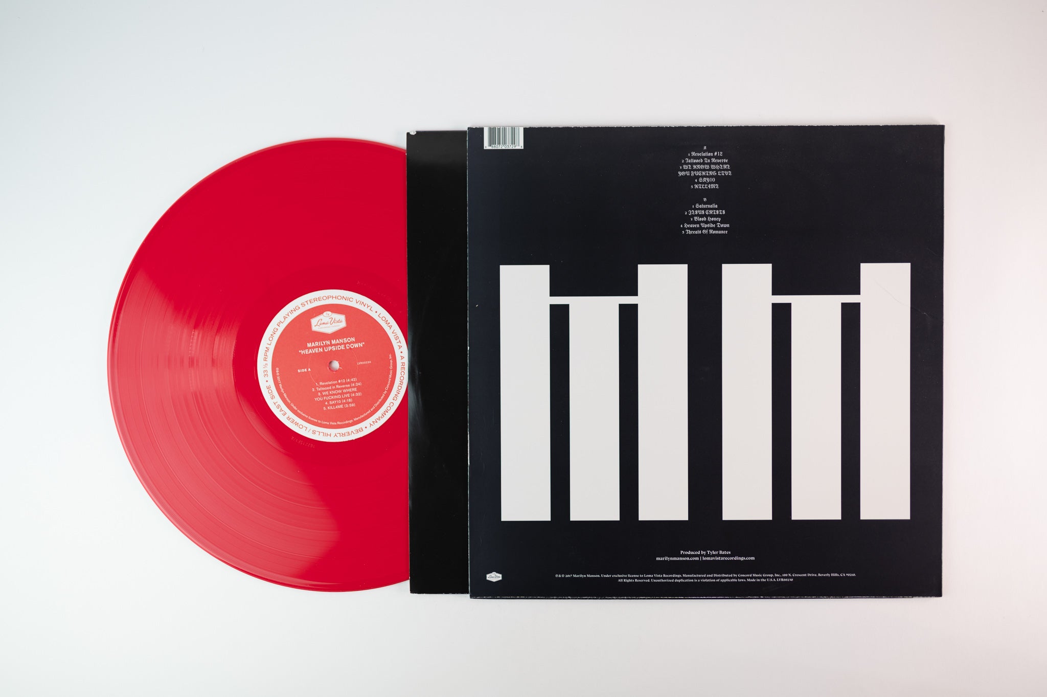 Marilyn Manson - Heaven Upside Down on Loma Vista Red Opaque Vinyl