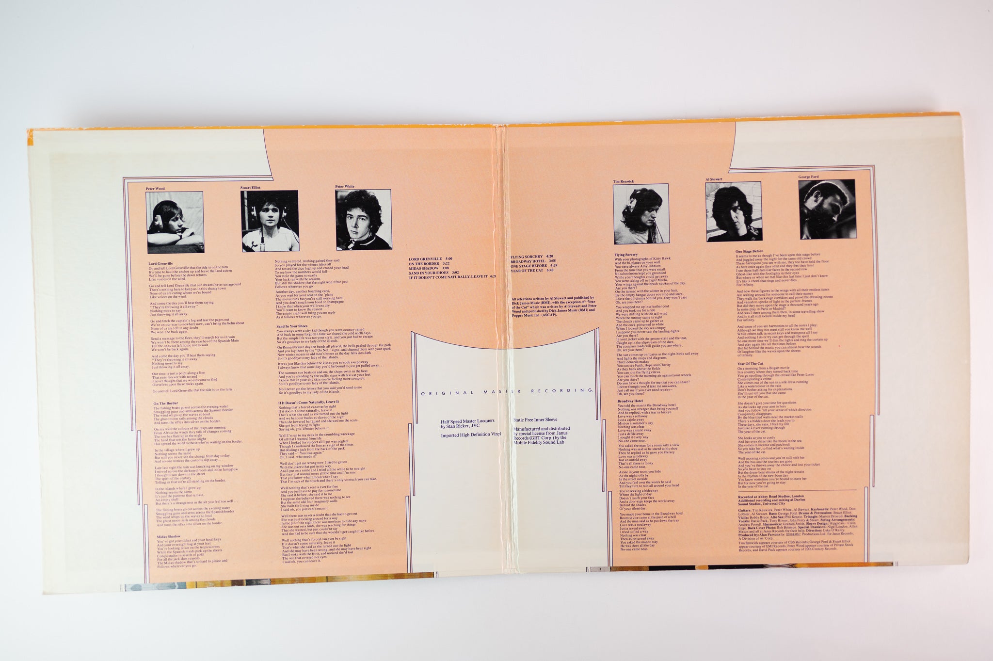 Al Stewart - Year Of The Cat MFSL