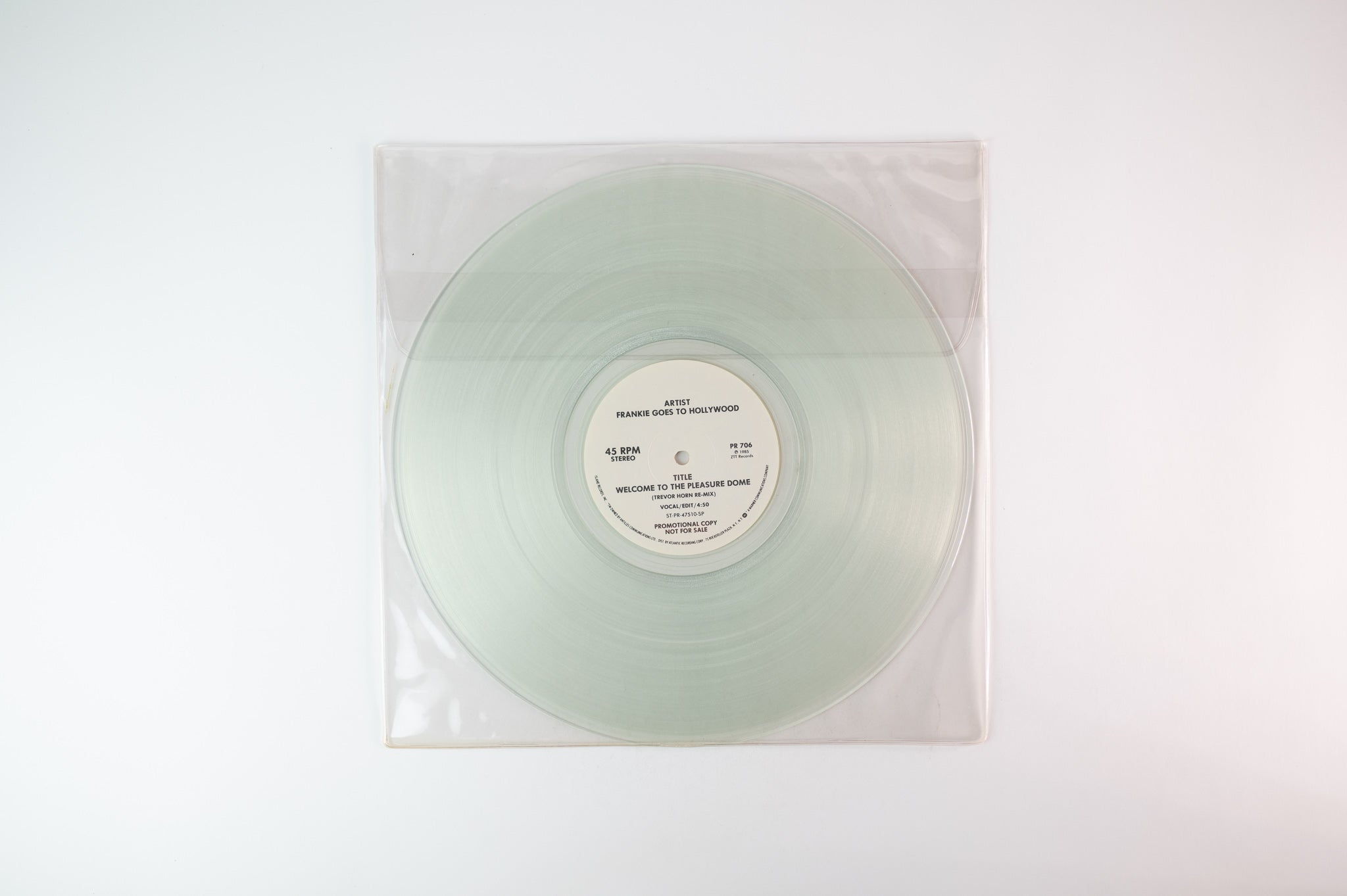 Frankie Goes To Hollywood - Welcome To The Pleasure Dome 12" on Island Records - Promo