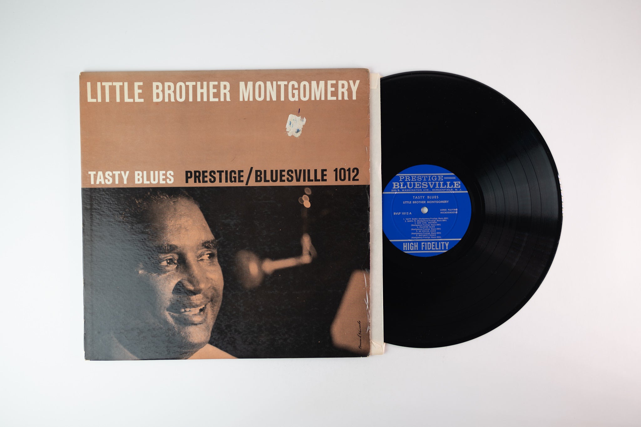 Little Brother Montgomery - Tasty Blues on Prestige Bluesville Mono Deep Groove