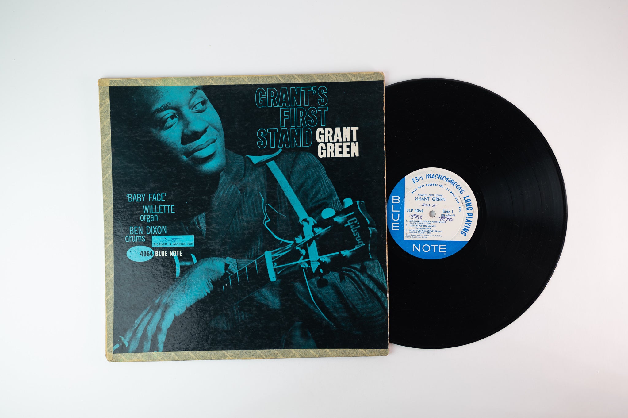 Grant Green - Grant's First Stand on Blue Note 4064 Mono Deep Groove W 63rd