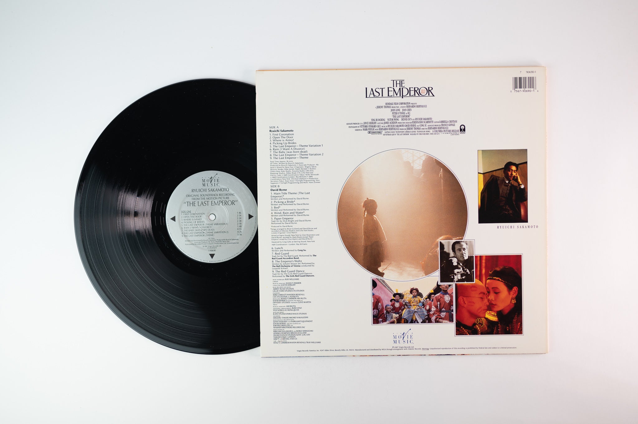 Ryuichi Sakamoto - The Last Emperor on Virgin Movie Music